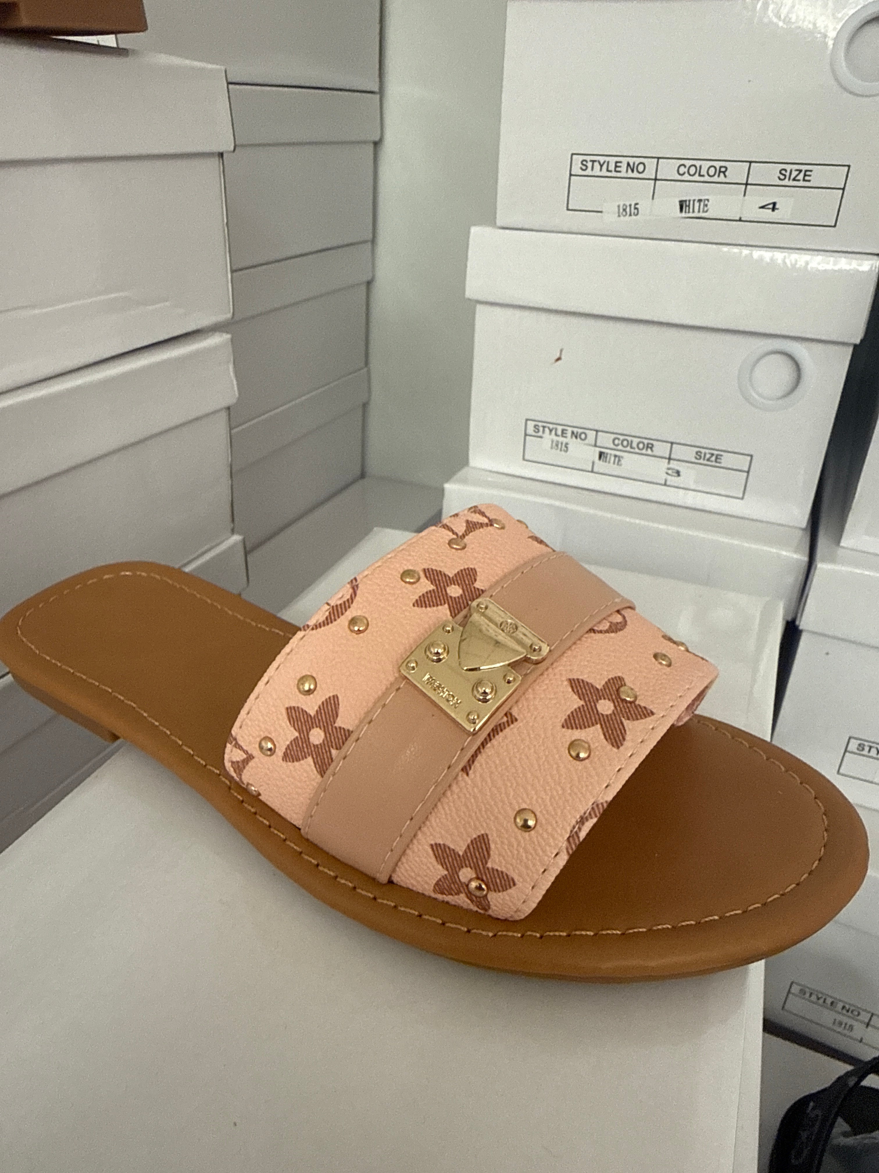 Belt Sandals - Pink