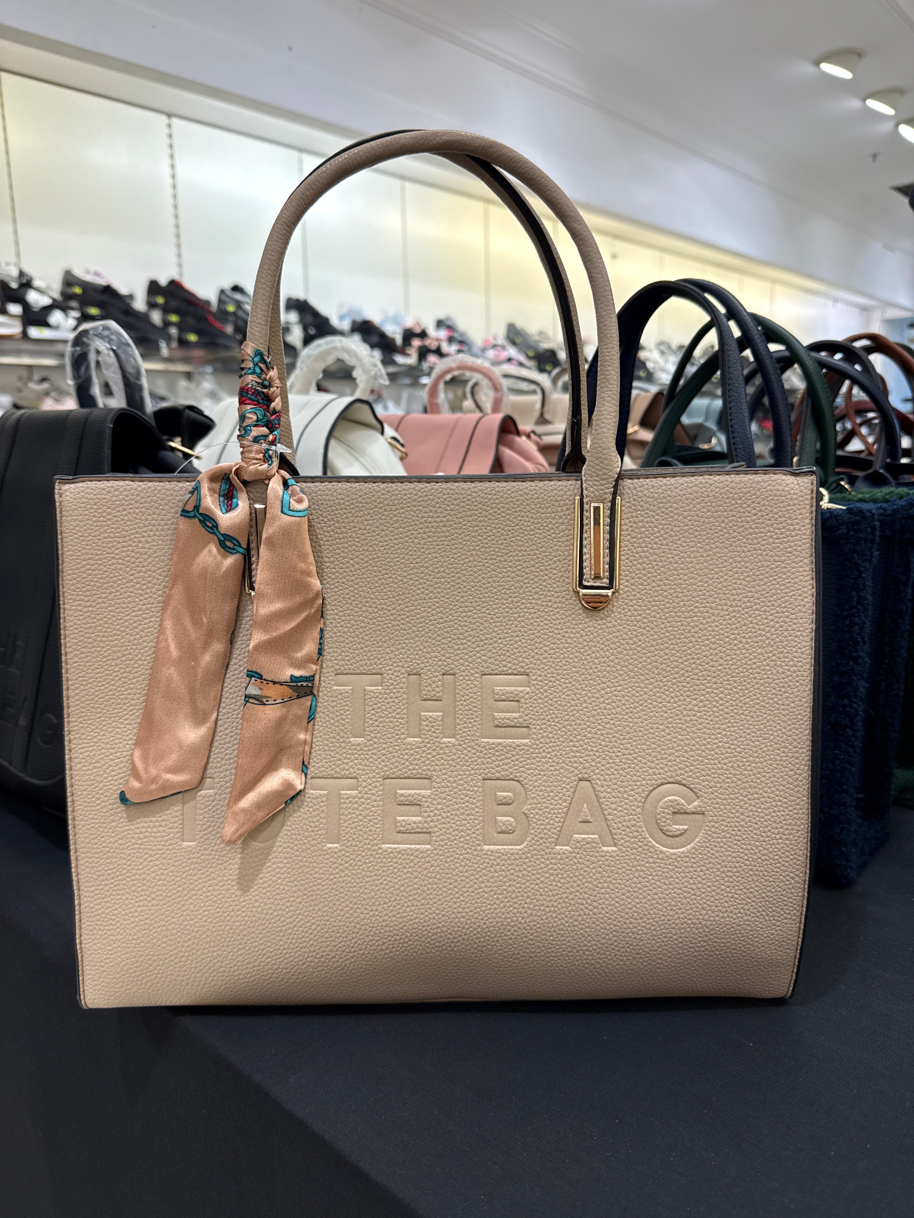 The Tote Bag Large - Apricot