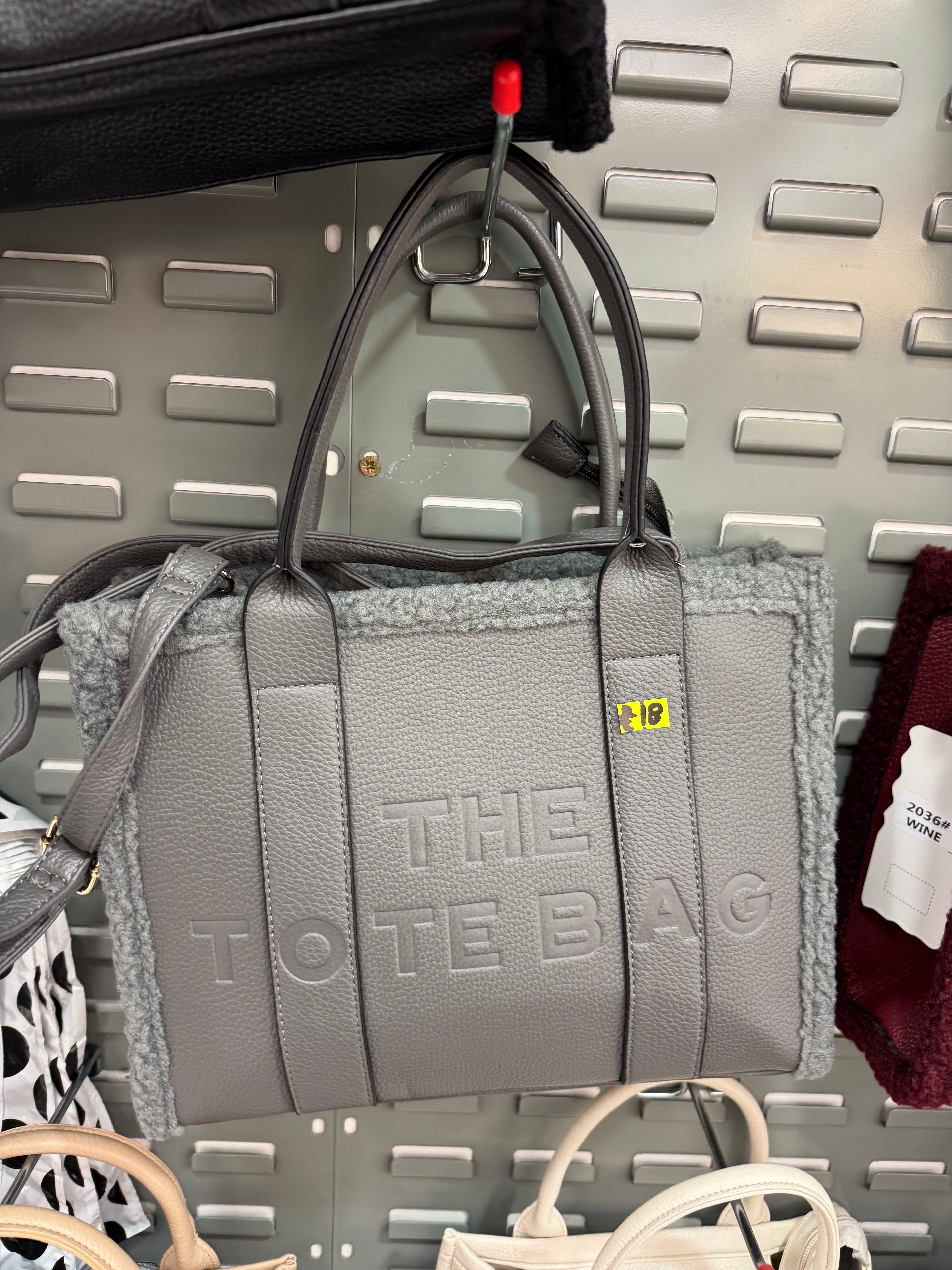 Embossed The Tote Bag