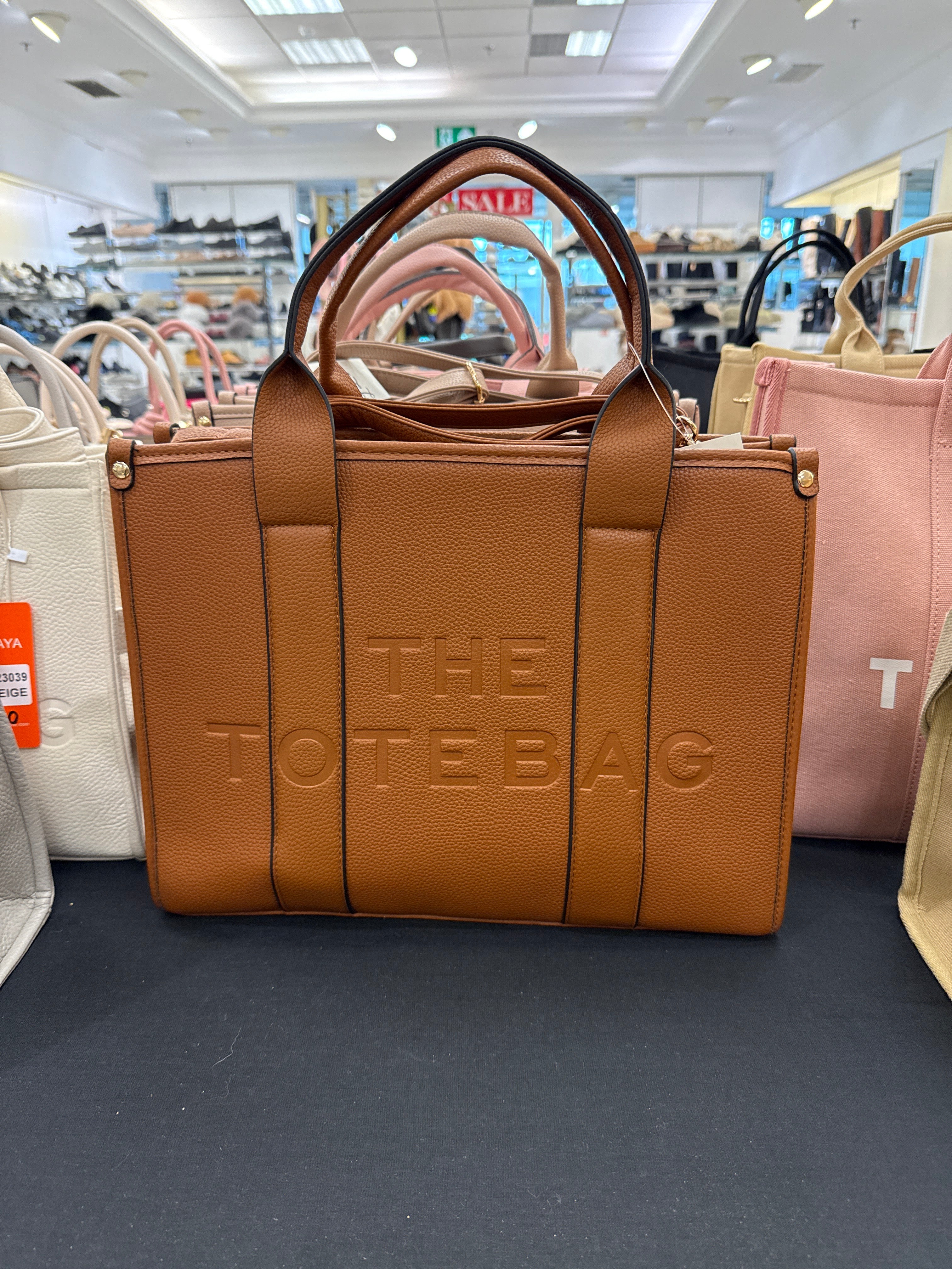 The Tote Bag Large - Brown
