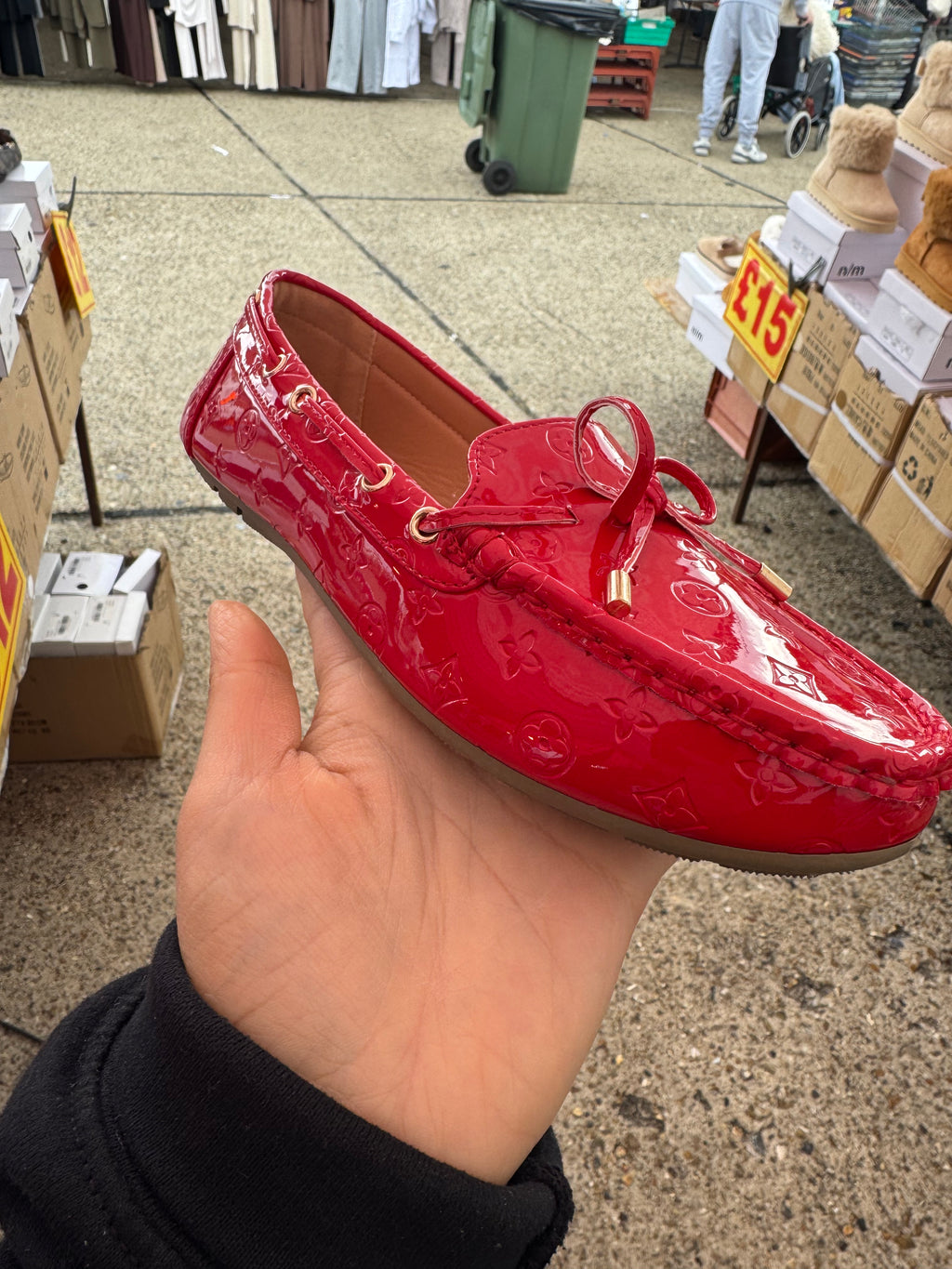 Dani shoes - Bow Detailed Pattern Loafers