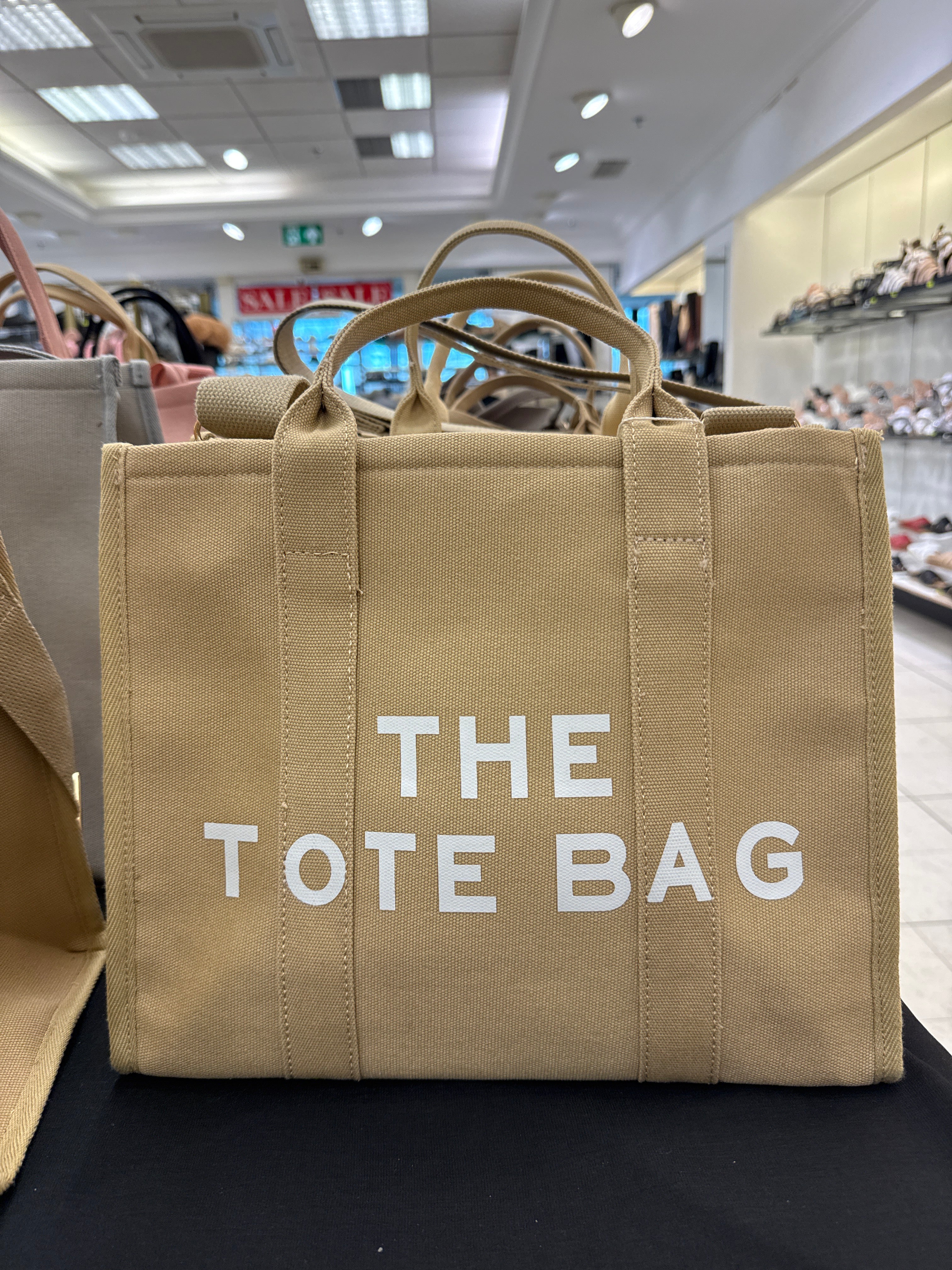 The Canvas Tote Bag Medium - Khaki