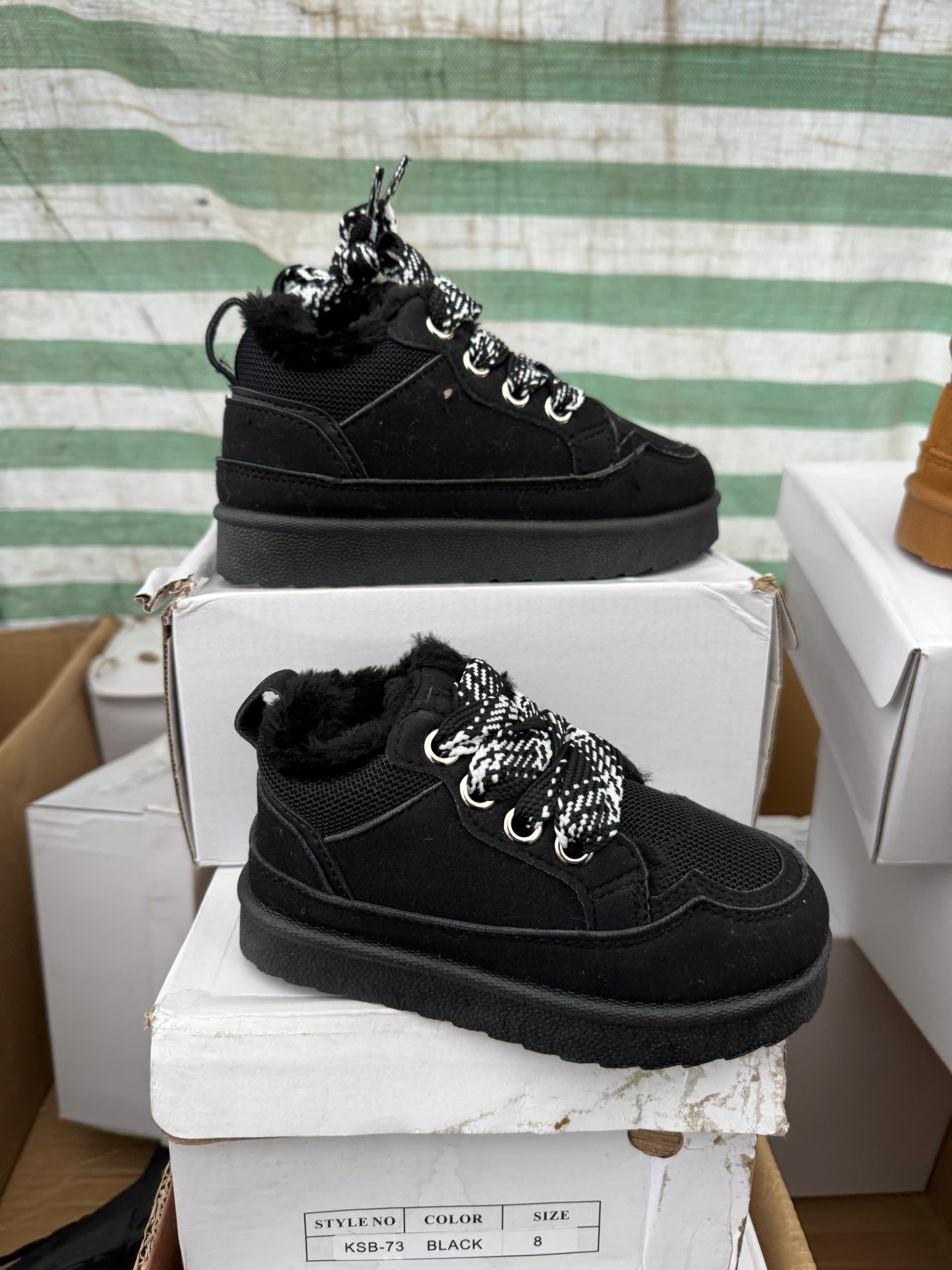 Childrens Chunky Sole Trainers