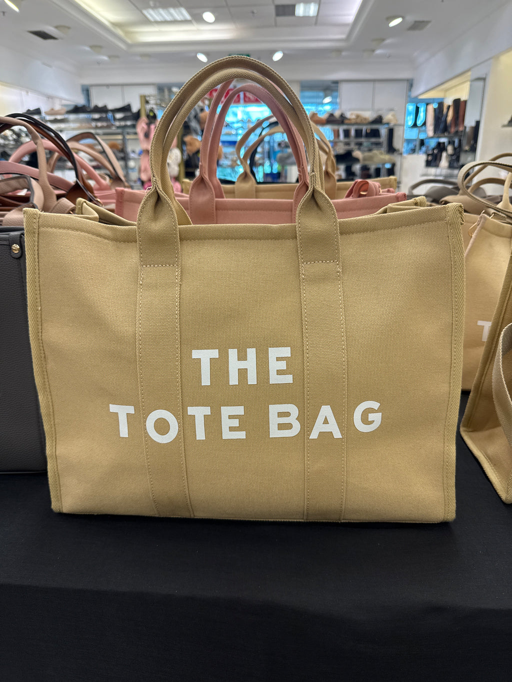 The Canvas Tote Bag Khaki - Large