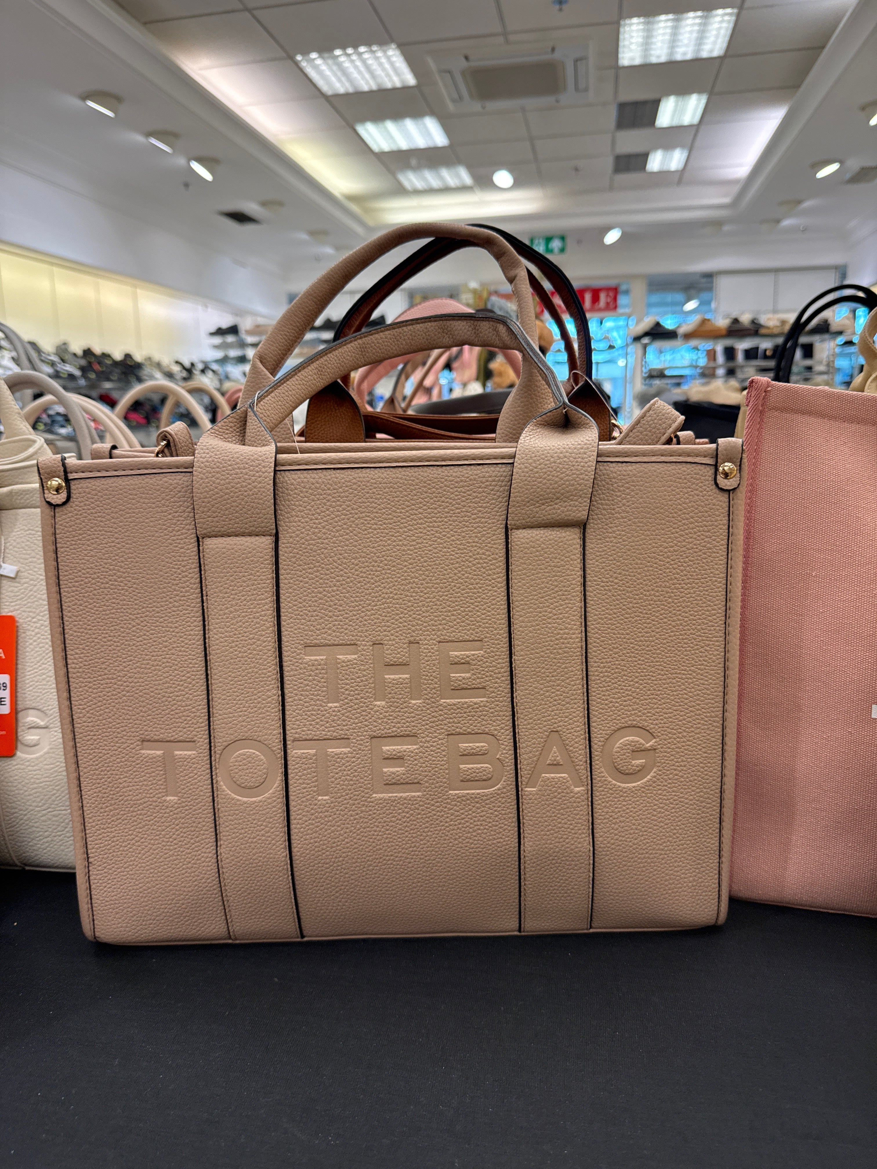 The Tote Bag Large - Apricot