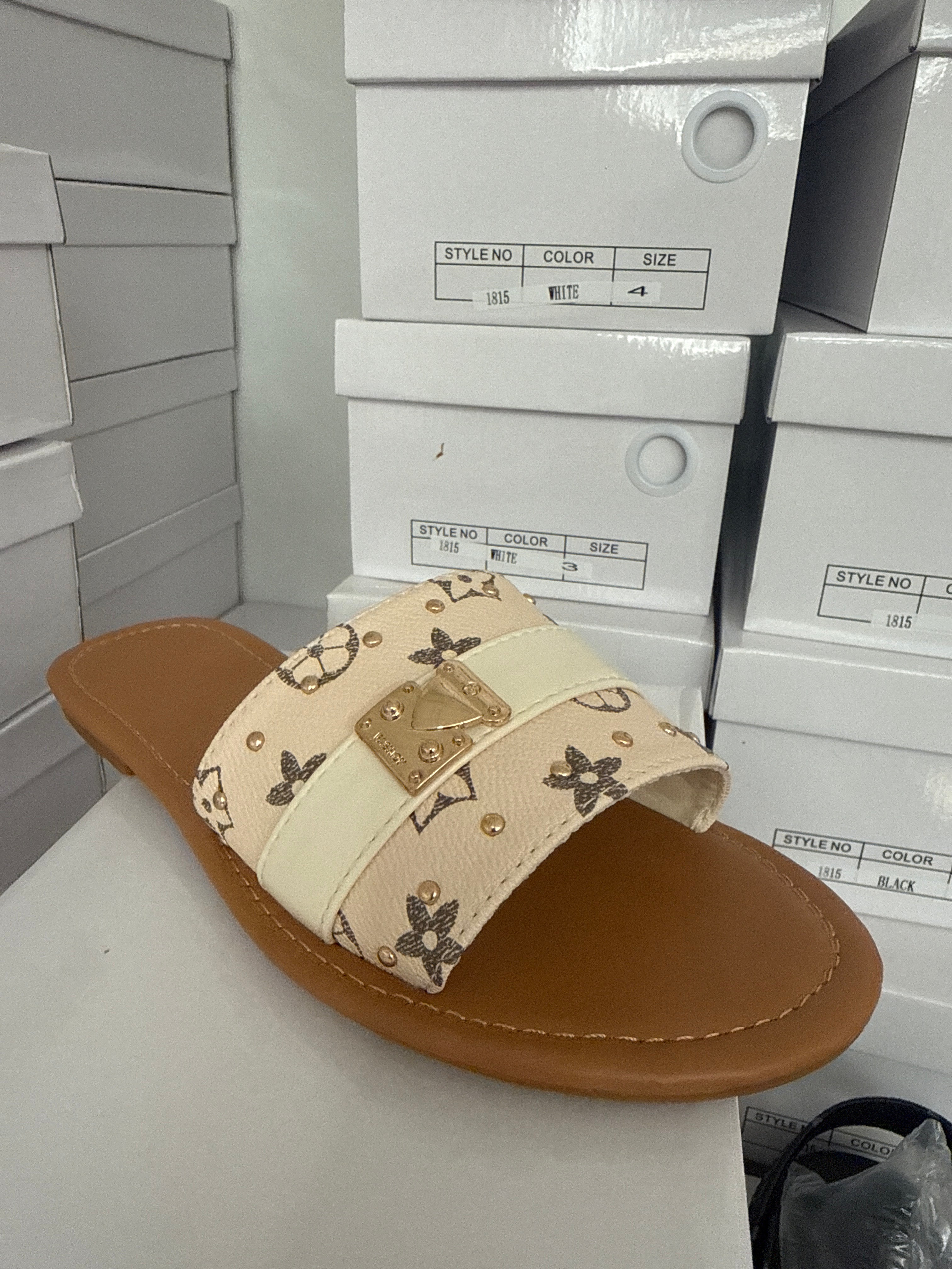 Belt Sandals - Beige