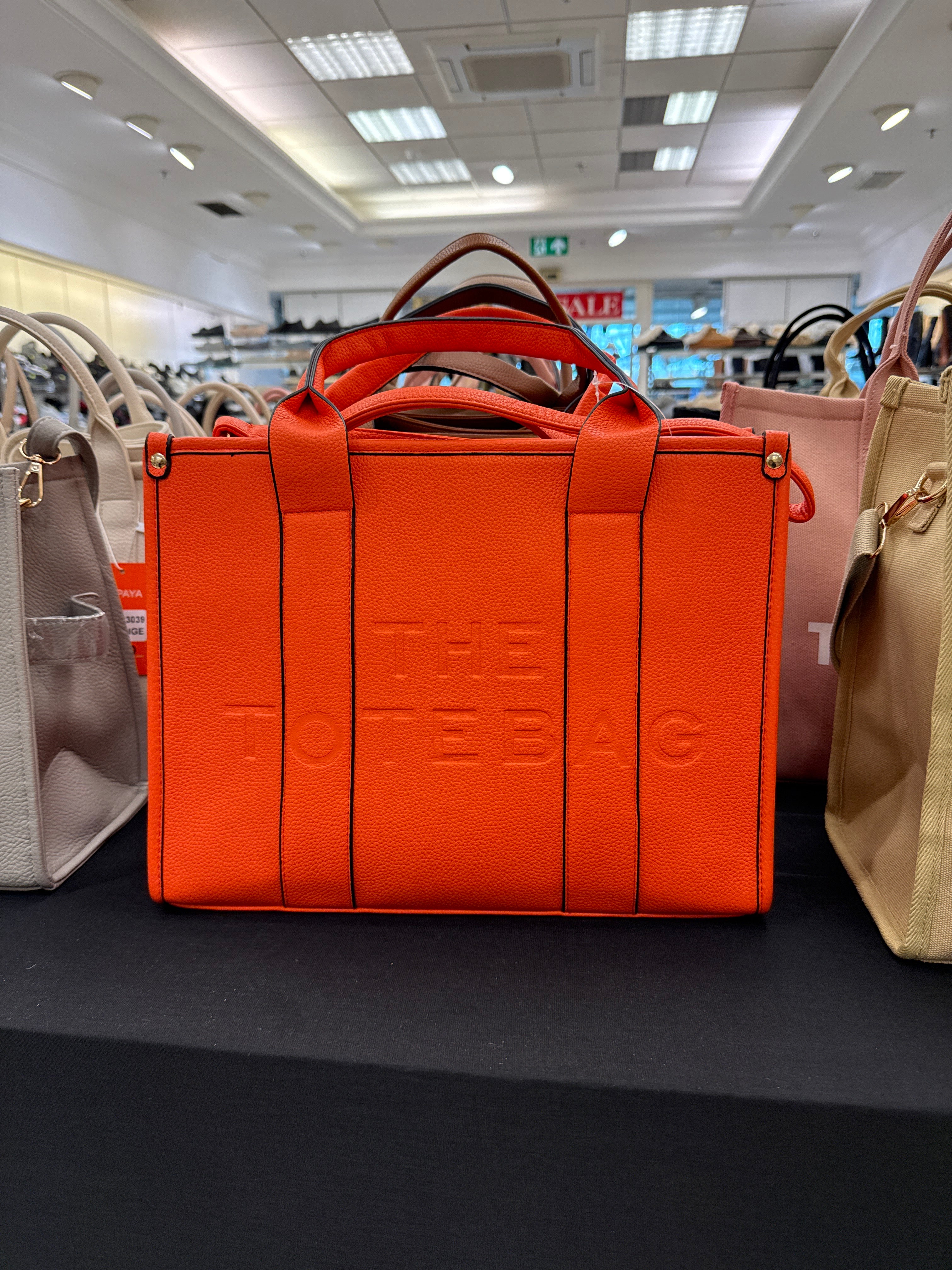 The Tote Bag Large - Orange