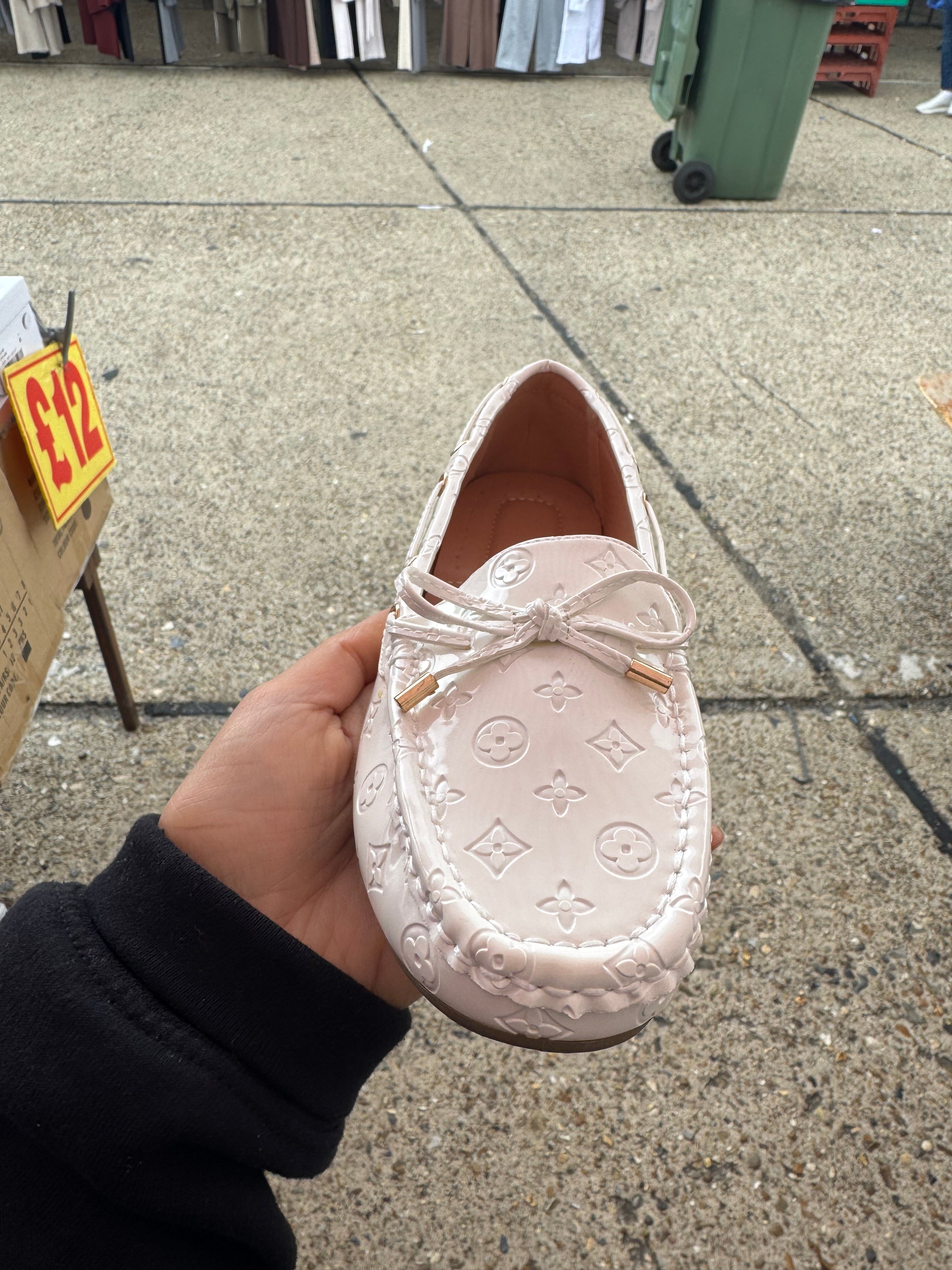 Dani shoes - Bow Detailed Pattern Loafers