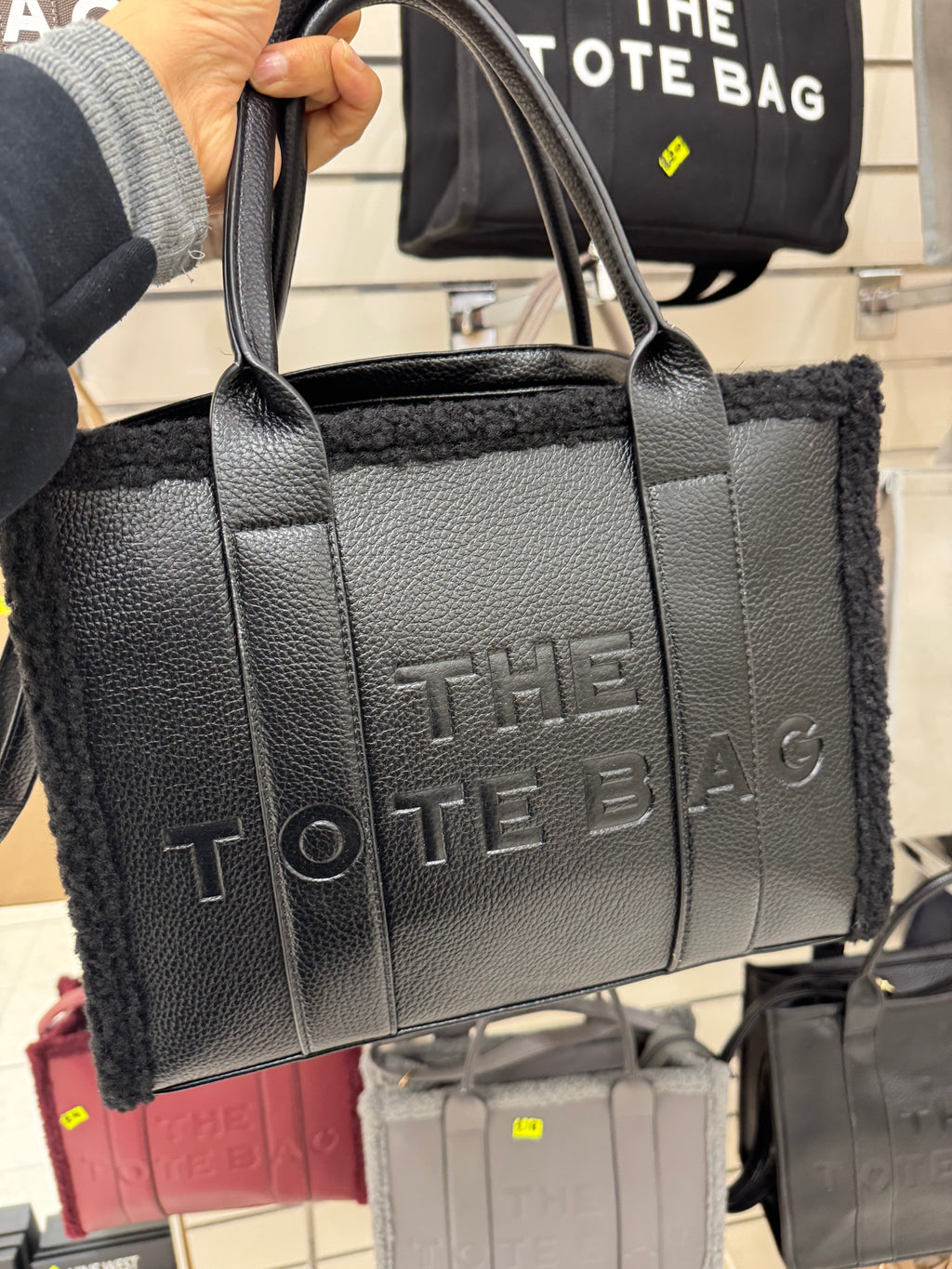 Embossed The Tote Bag