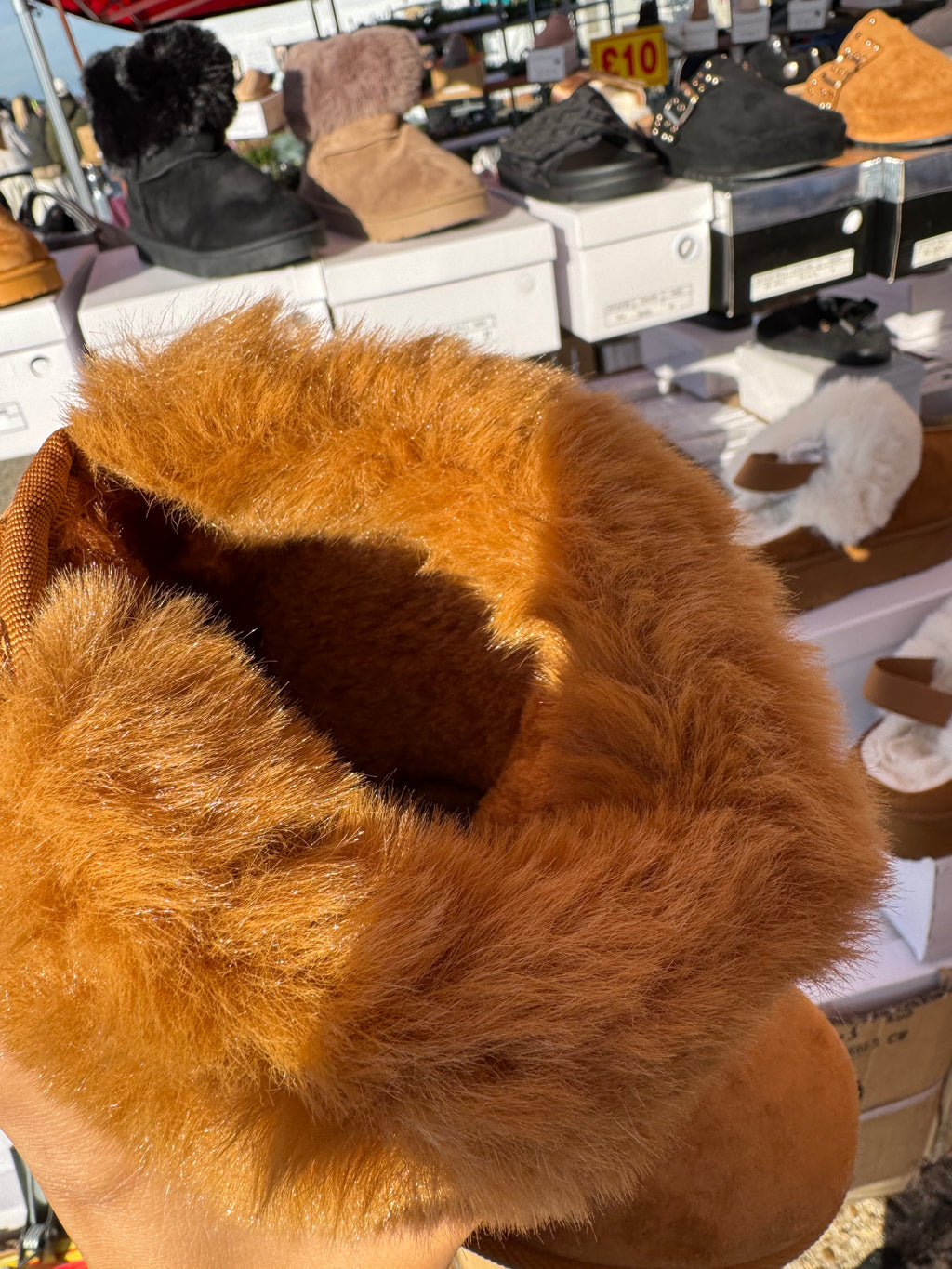 Ladies Ankle Boots Women Fur Lined Snug Winter Warm Collar Shoes UK 3 4 5 6 7 8