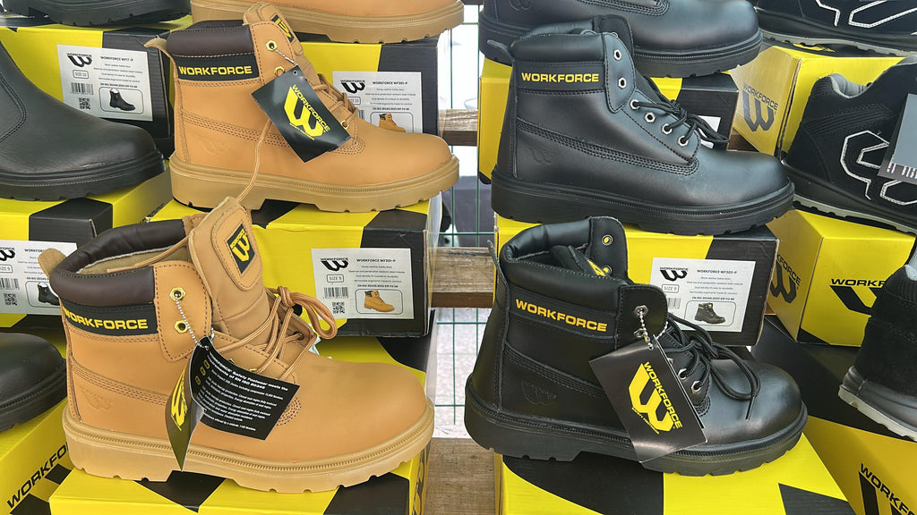 Workforce S1P Leather Safety Boot