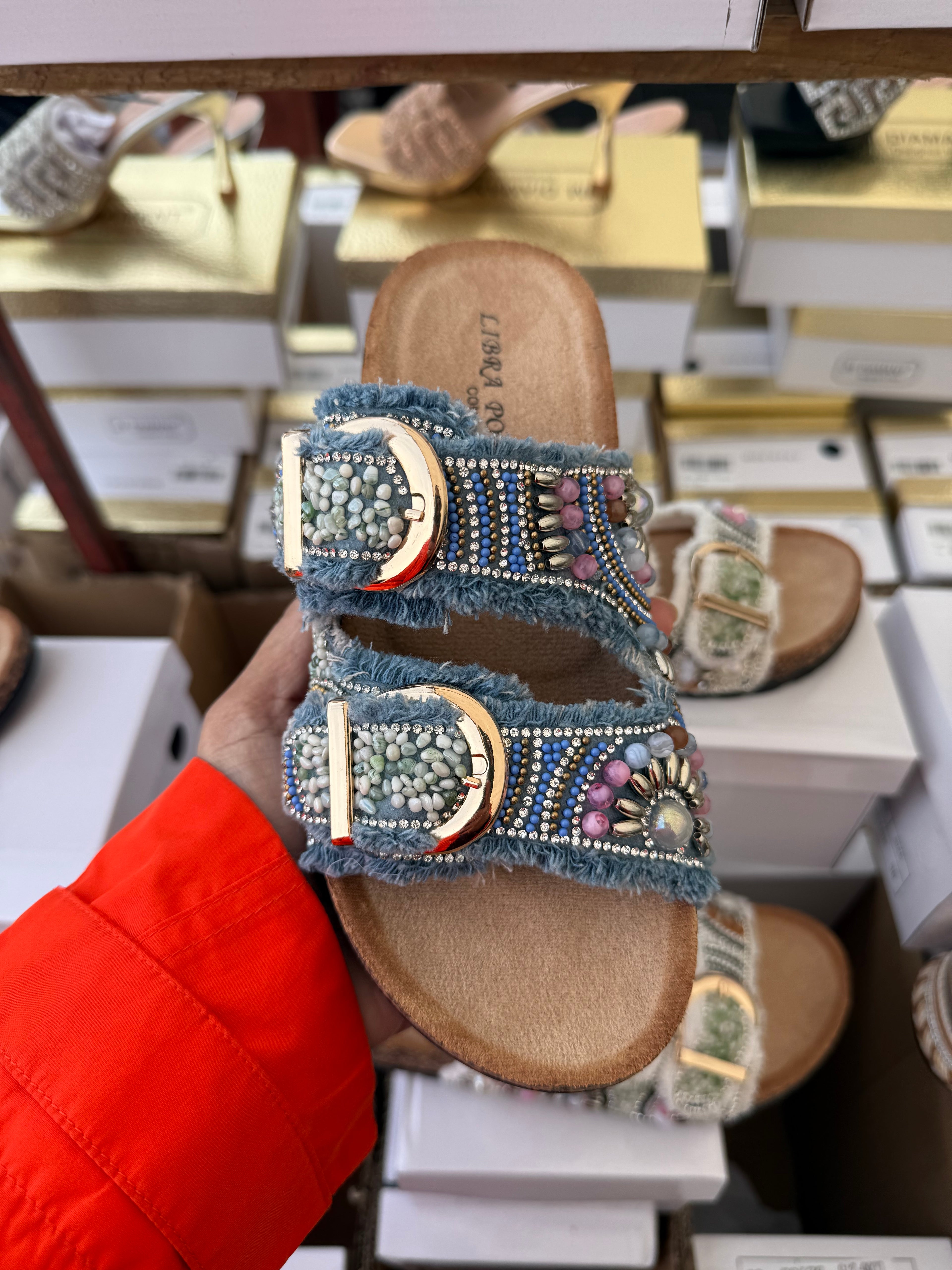 Embellished Sliders 5 - Blue