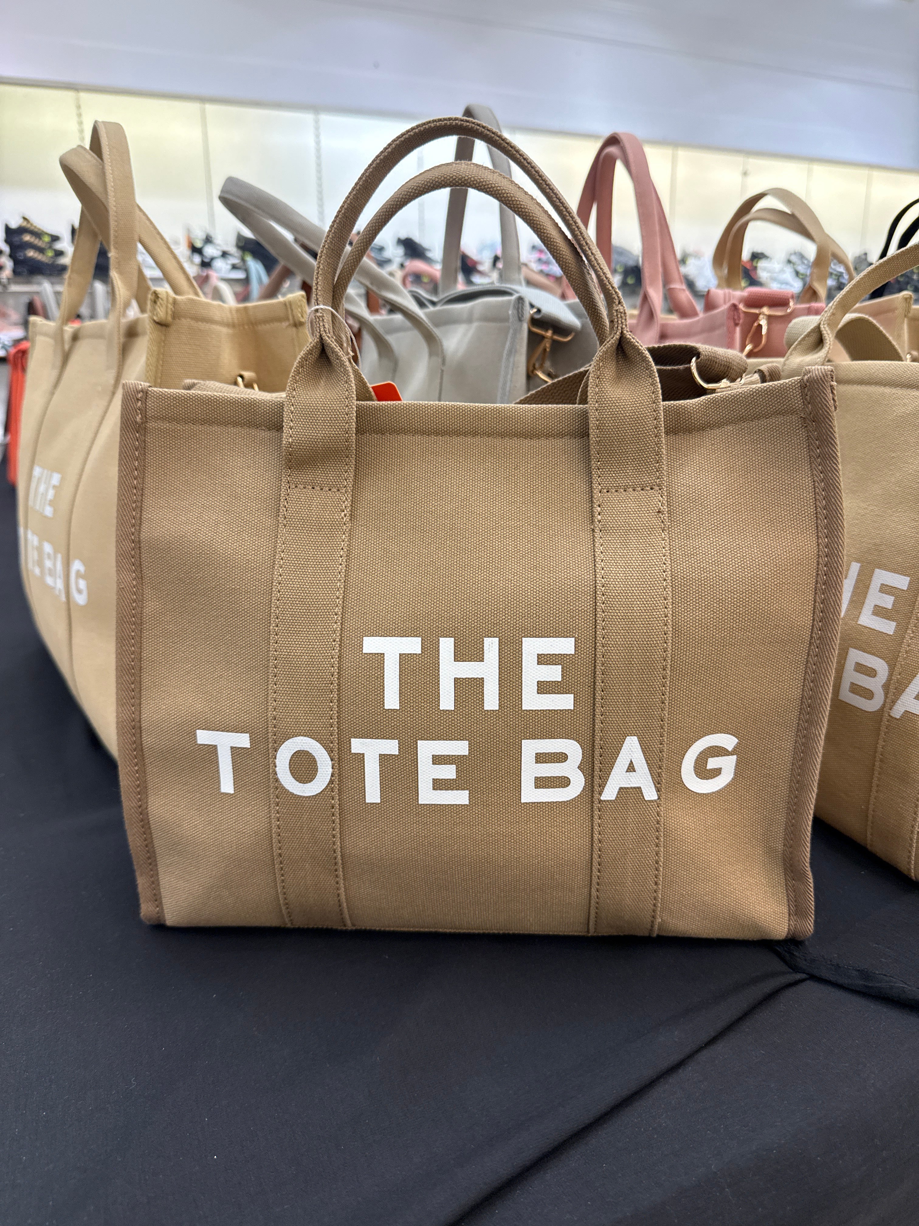 The Canvas Tote Bag Medium - Taupe