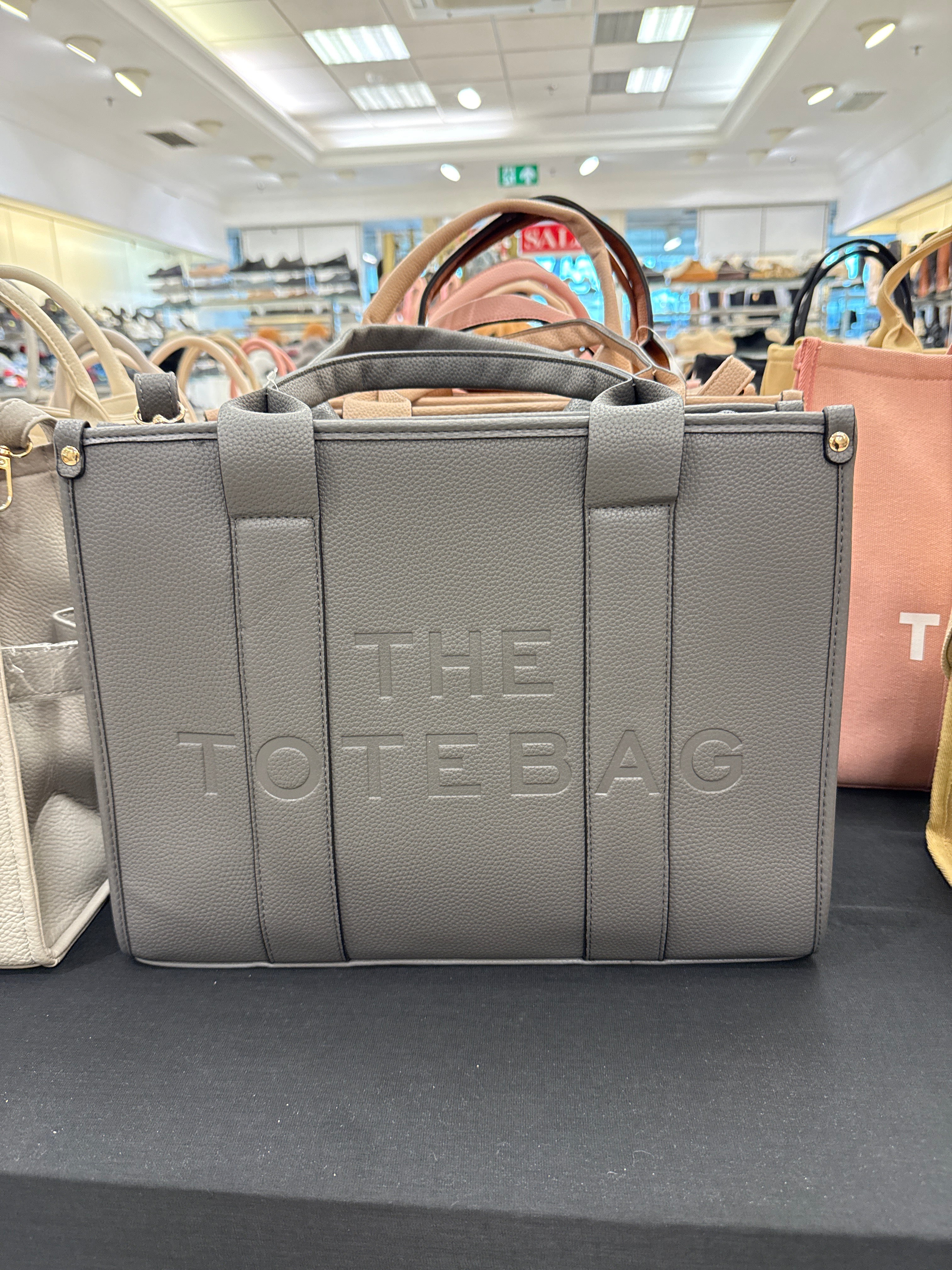 The Tote Bag Large - Grey