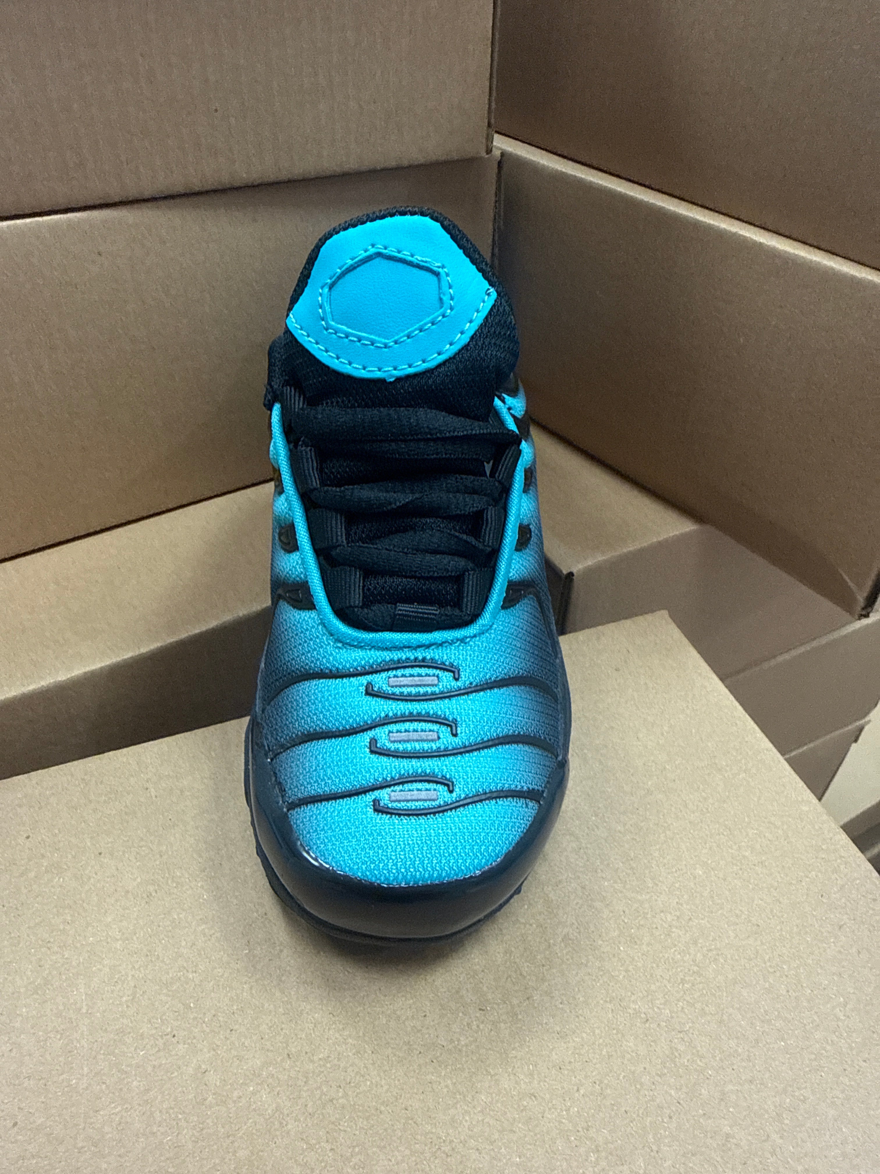 Kids Trainers 3 - Black Turquoise