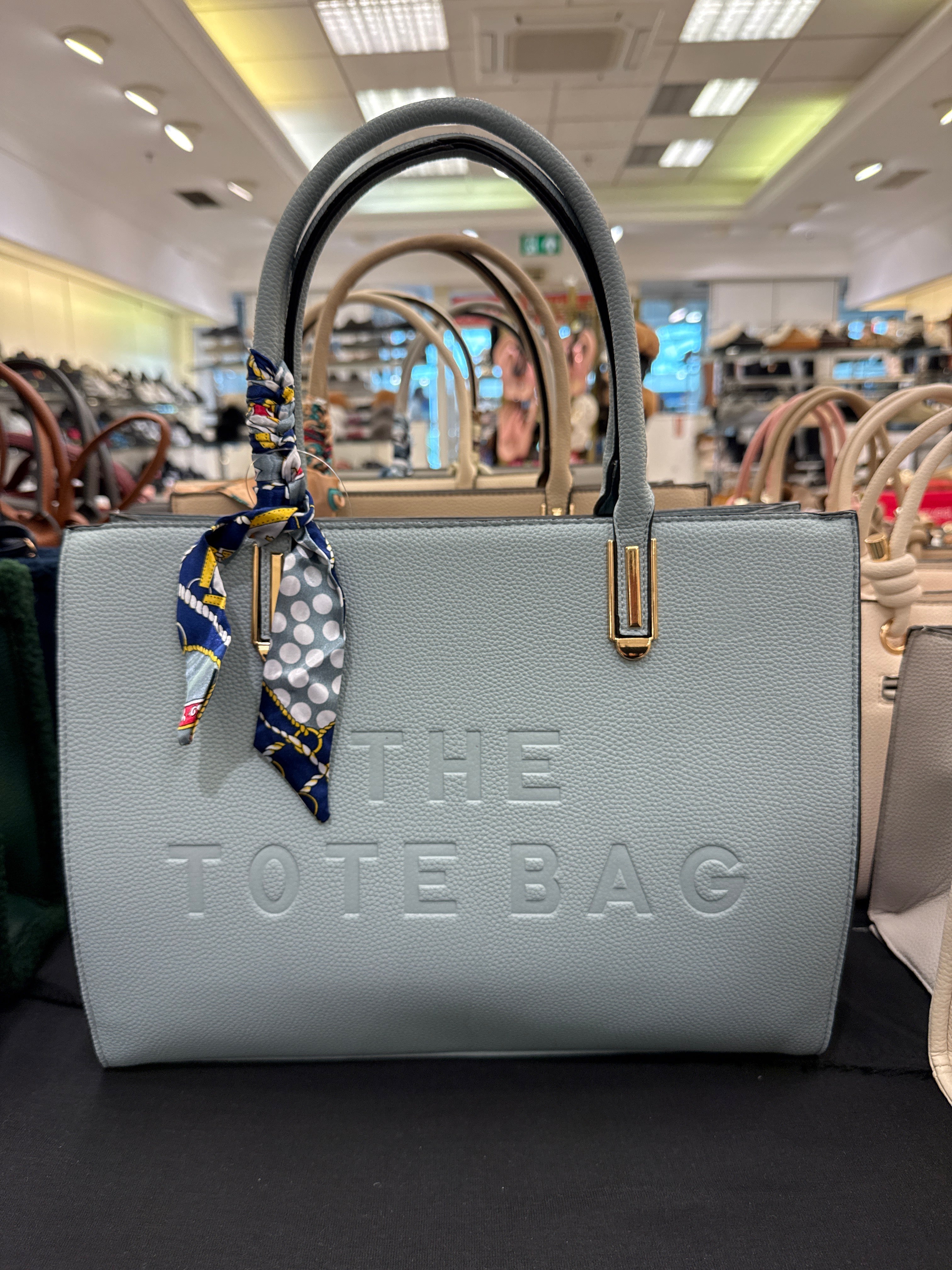 The Tote Bag Large - Light Blue