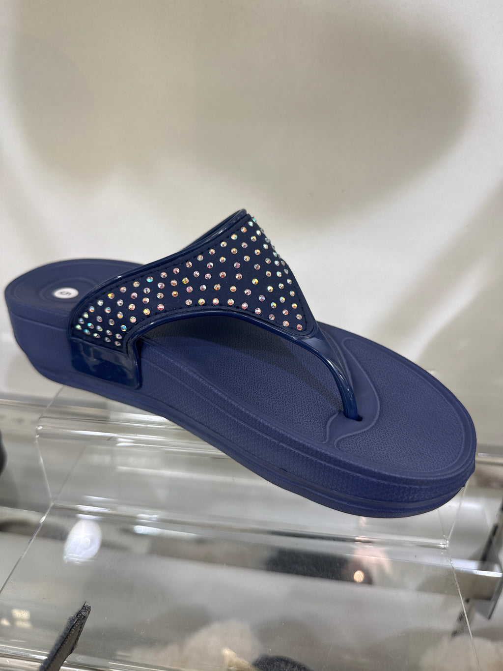 Studded flip flops