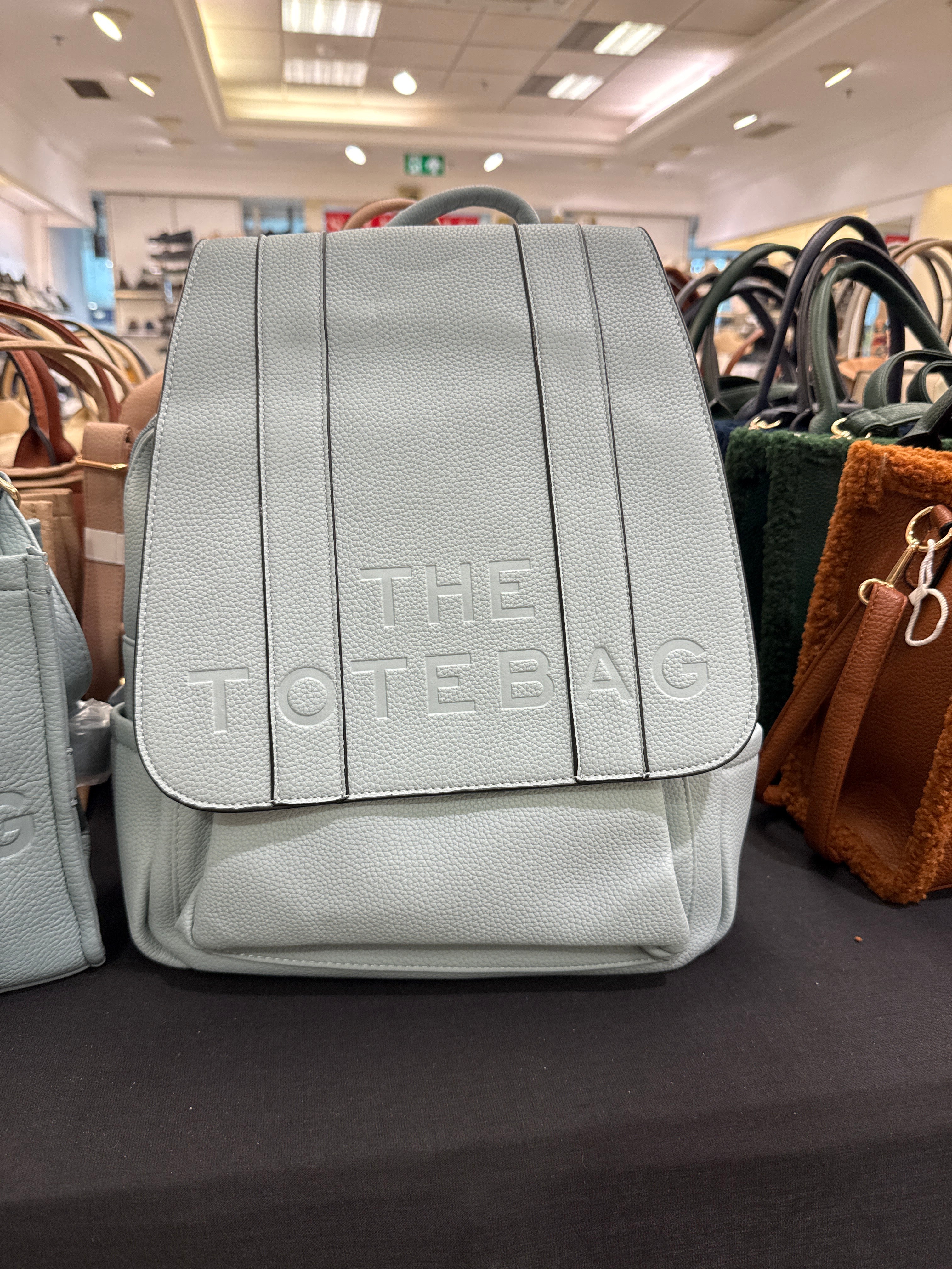 The Tote Bag Rucksack - Light Blue