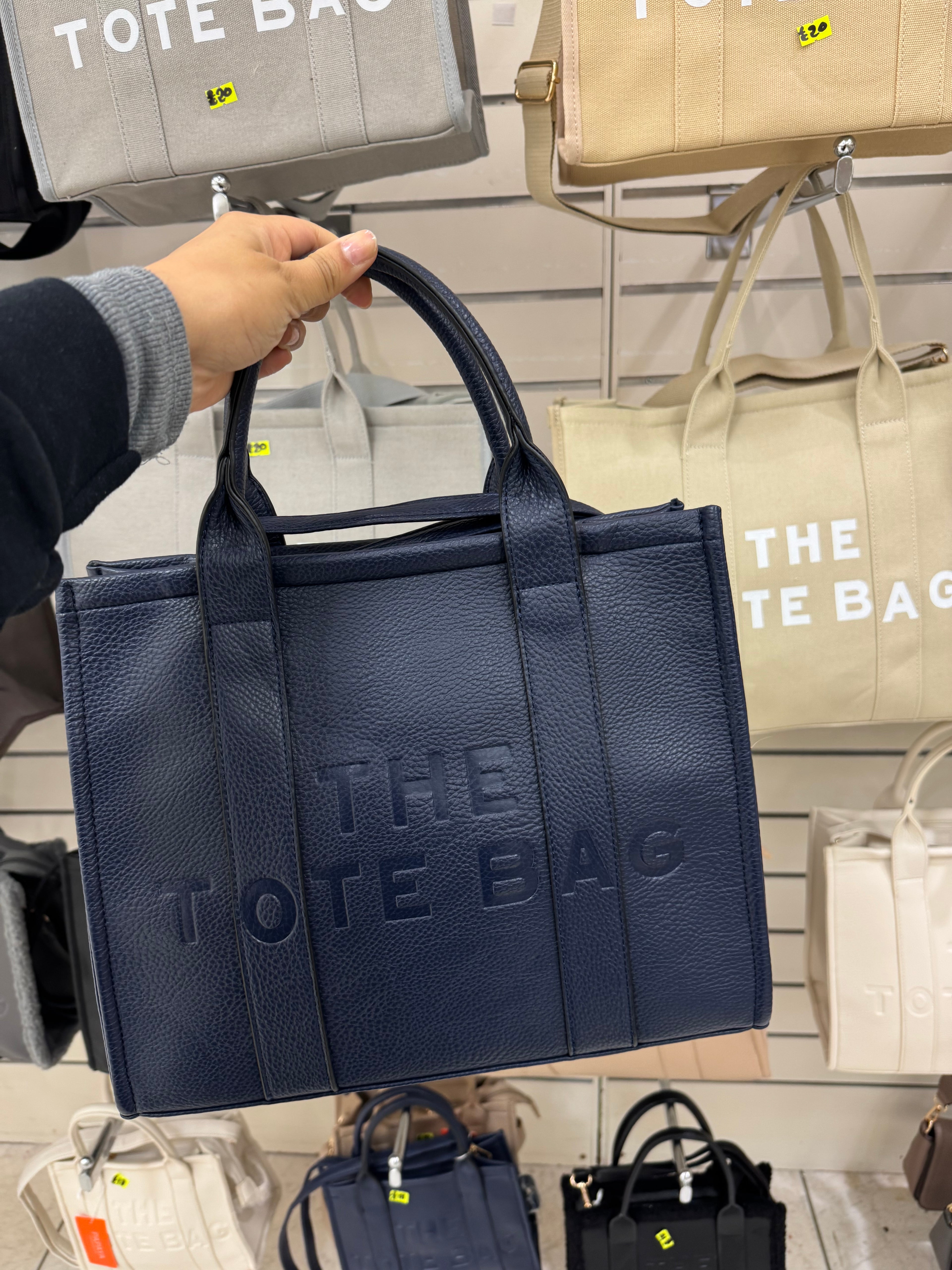 Embossed The Tote Bag