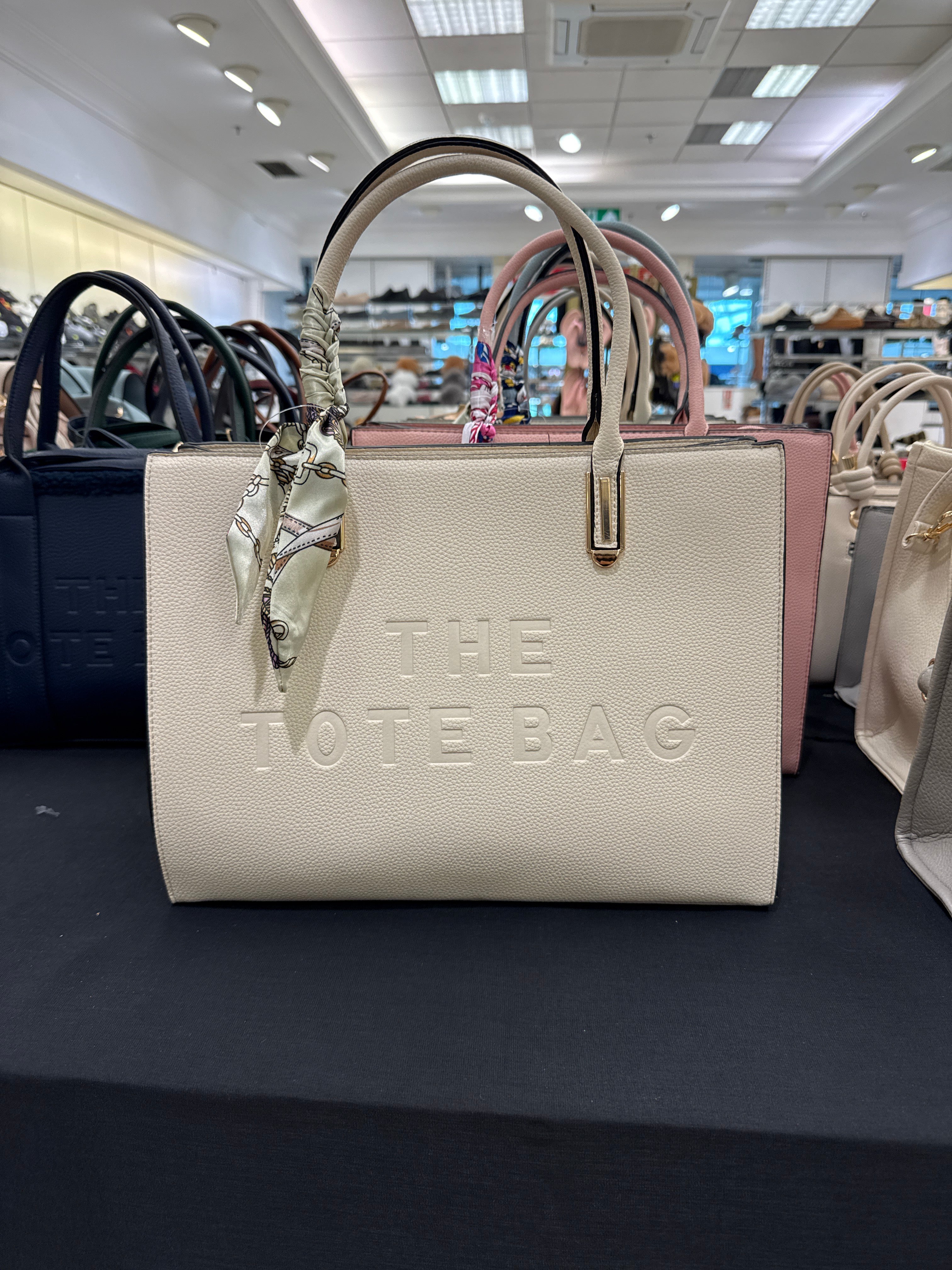 The Tote Bag Large - Beige