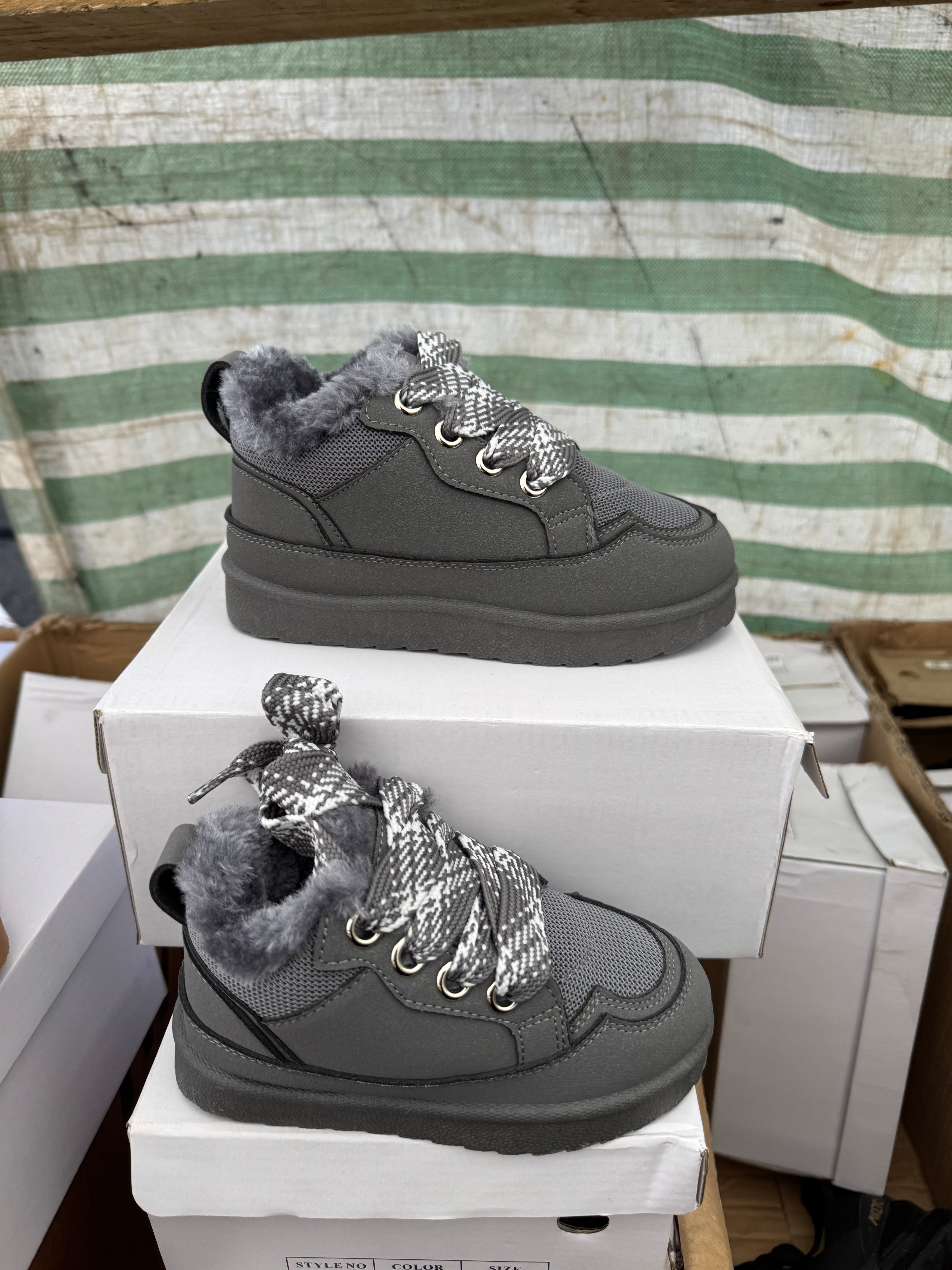 Childrens Chunky Sole Trainers