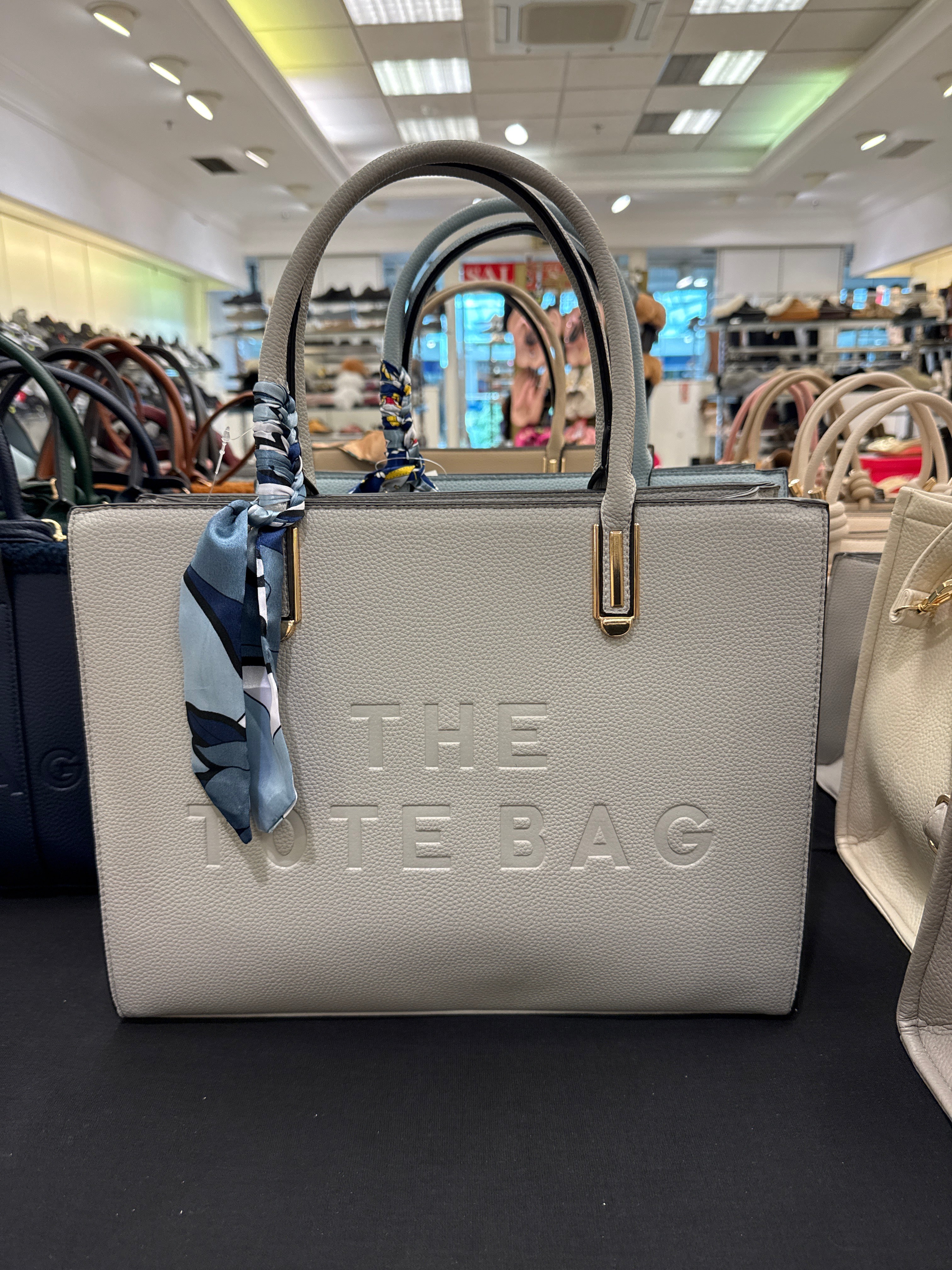 The Tote Bag Large - Grey