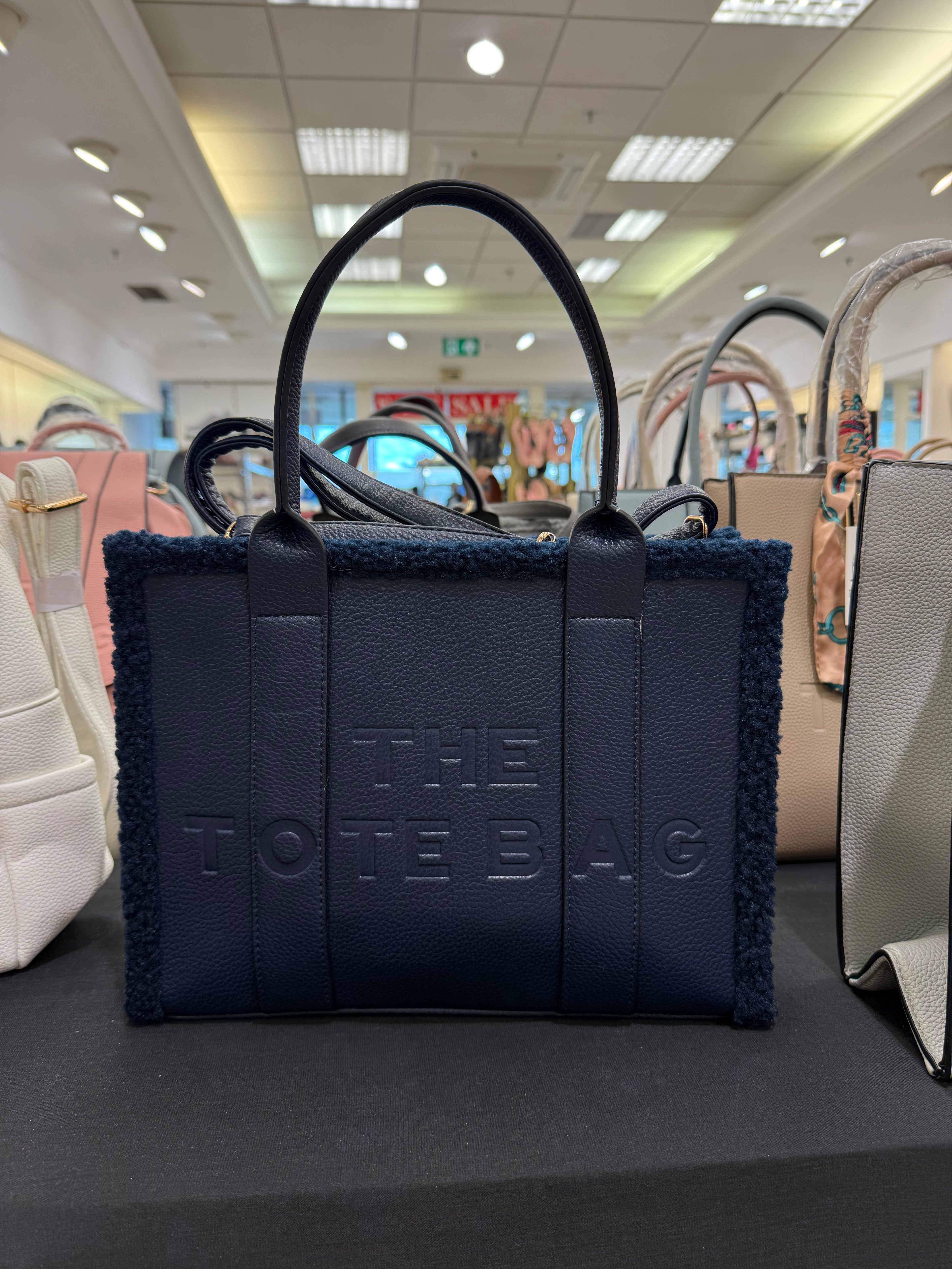 The Tote Bag Sherpa - Navy