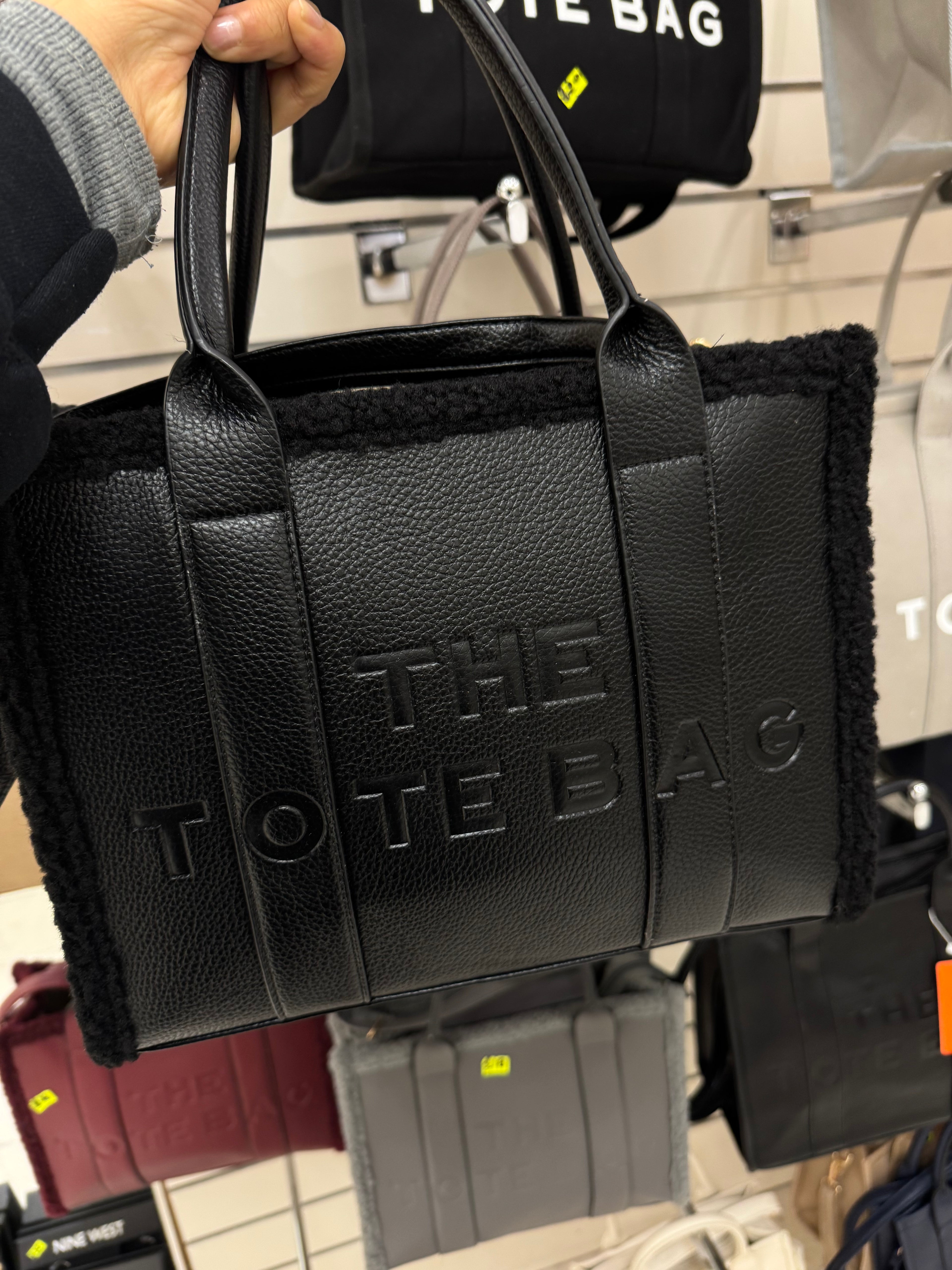 Embossed The Tote Bag