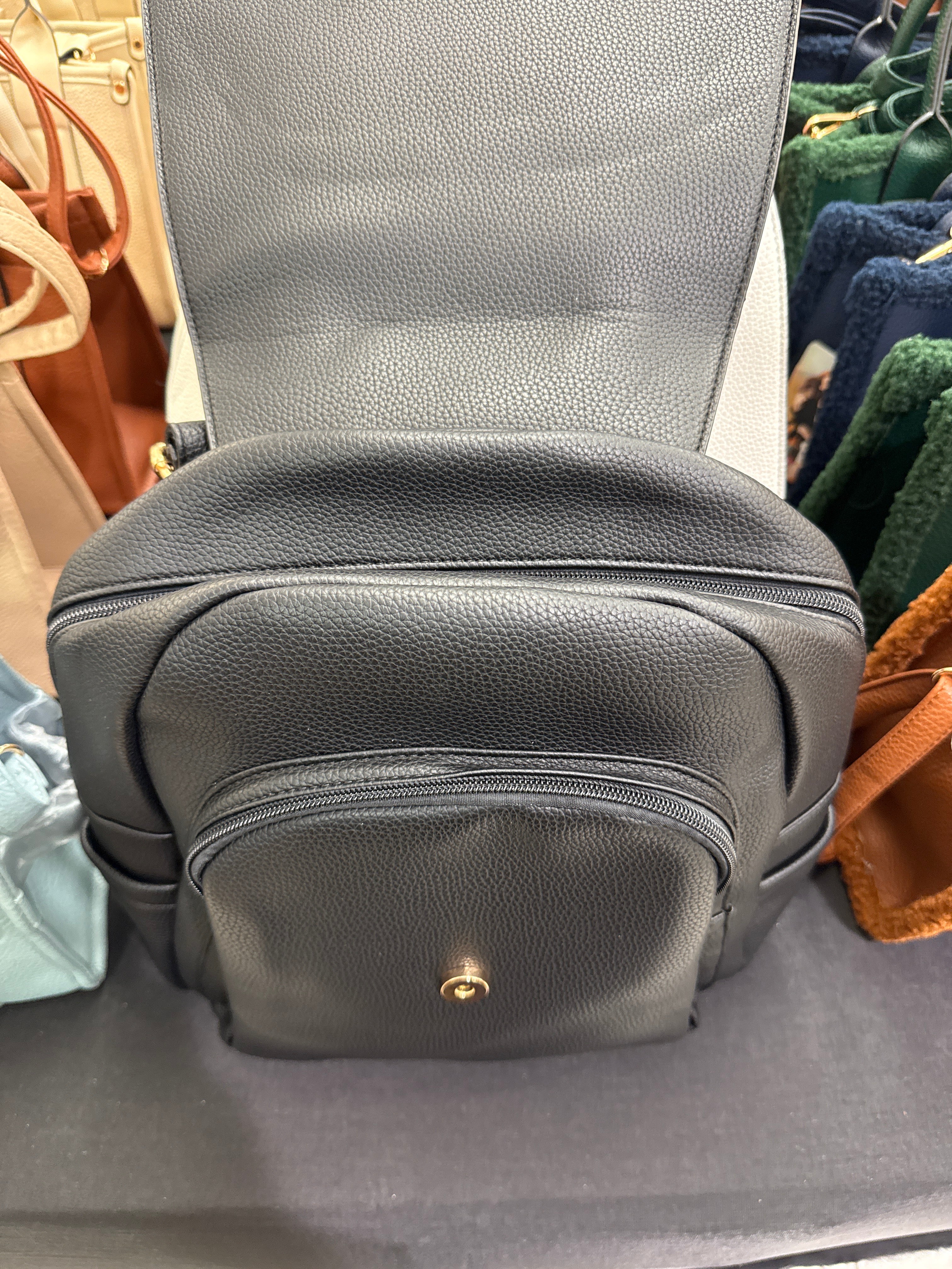 The Tote Bag Rucksack - Black