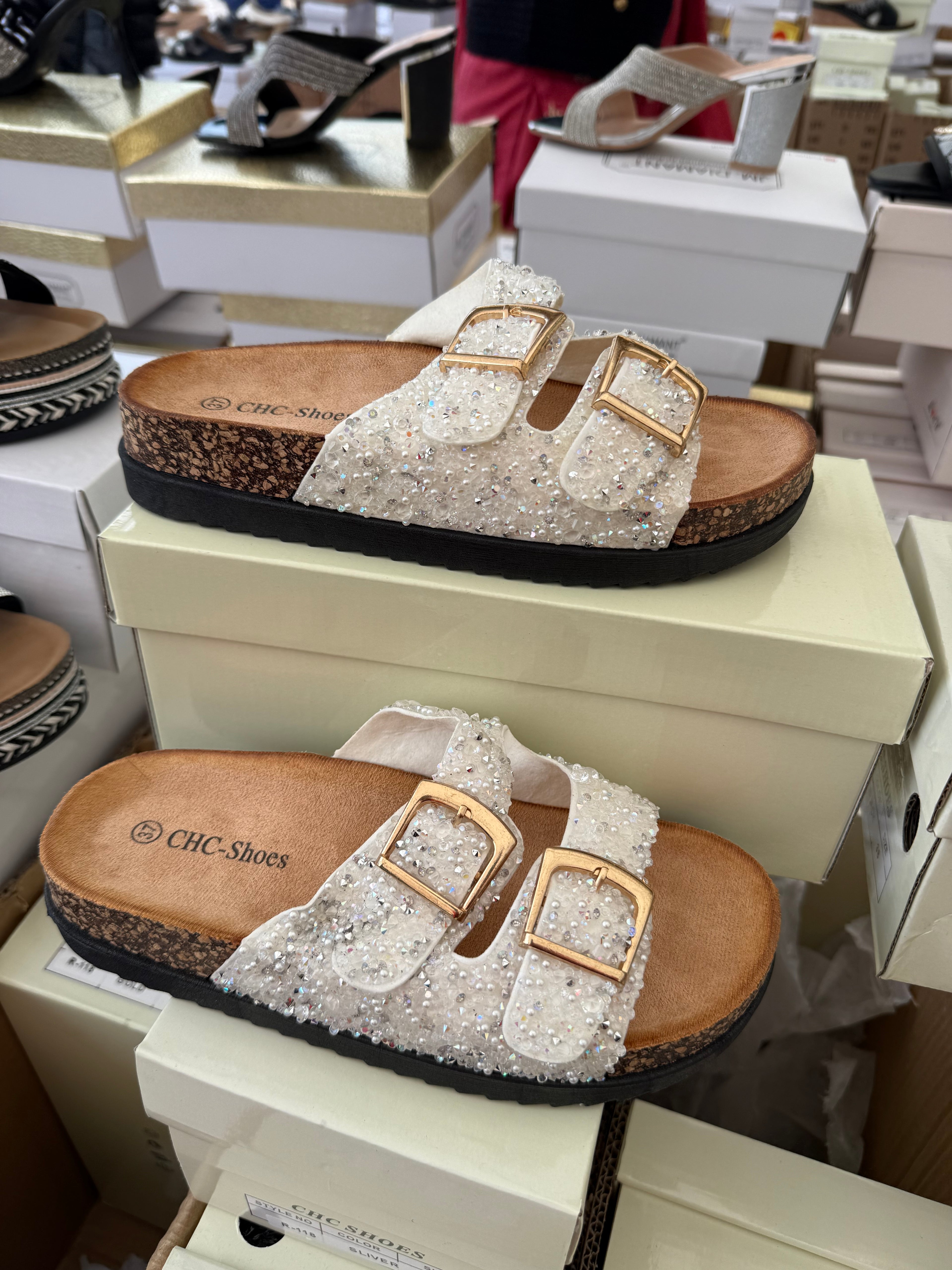 Women’s Sliders 3 - White