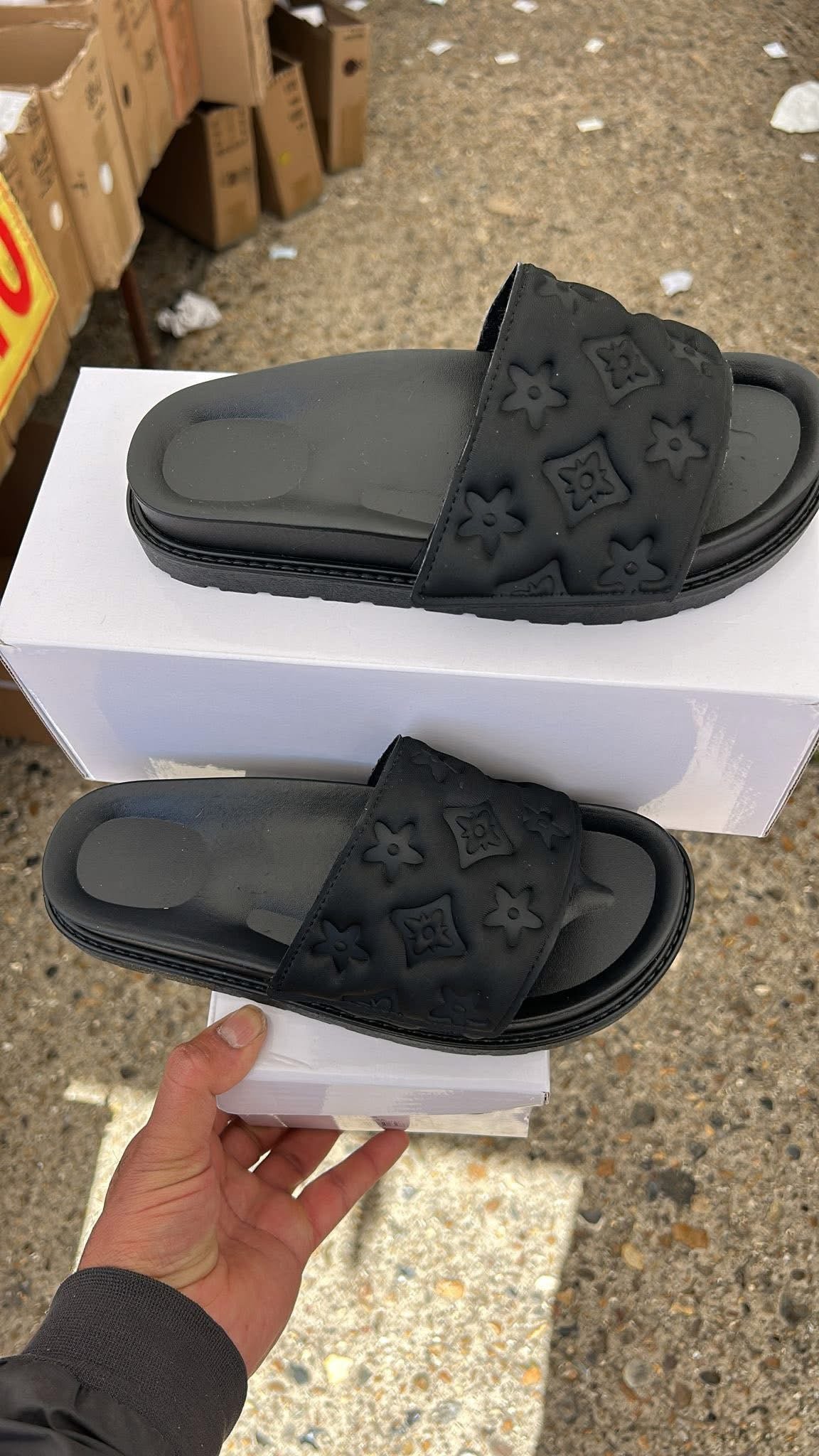 Ladies Sliders 6 - Black