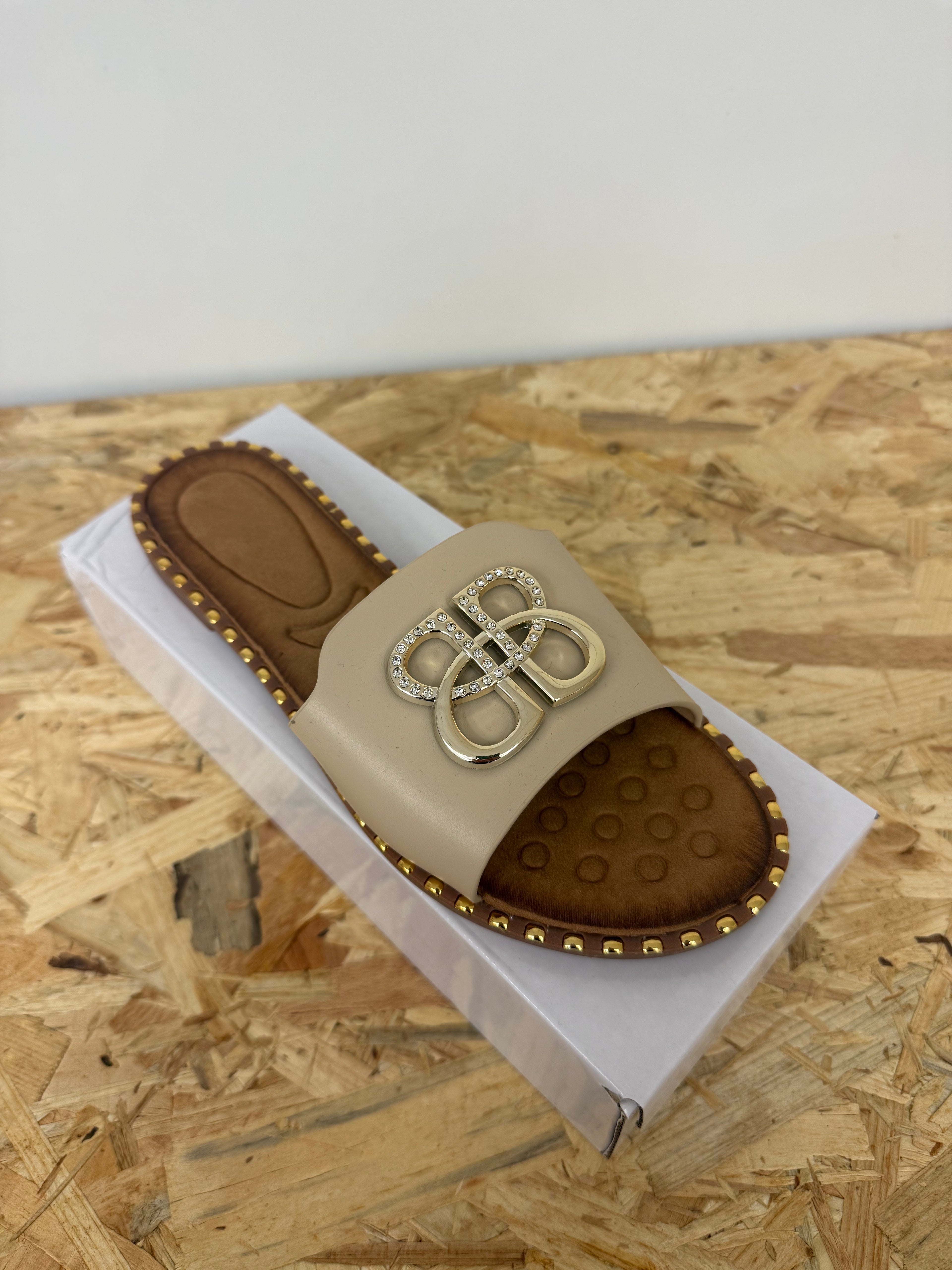 Luxury summer sliders for ladies