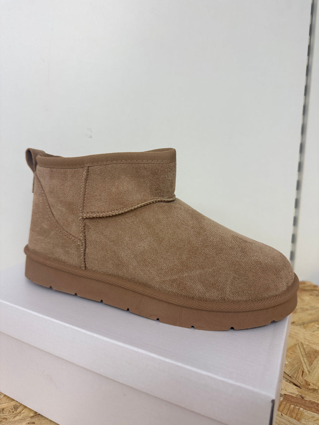 WOMENS LADIES WARM WINTER FAUX FUR LINED HUG SNUGG ANKLE SHOES BOOTS SIZE 3-8