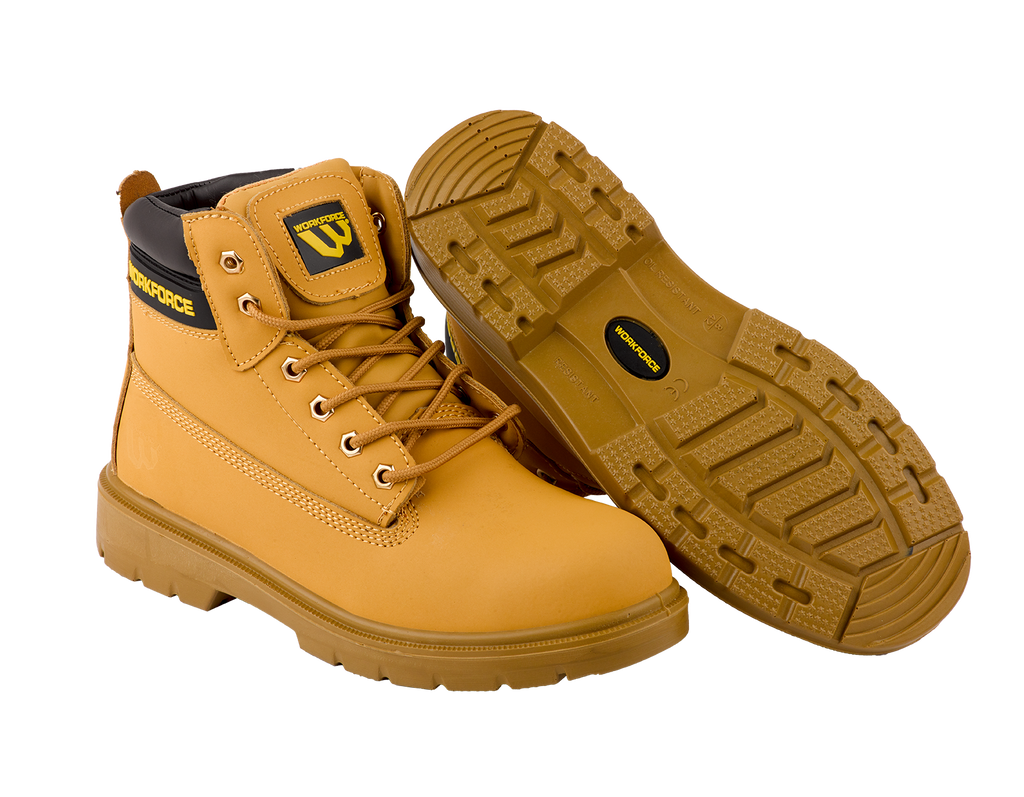 Workforce S1P Leather Safety Boot
