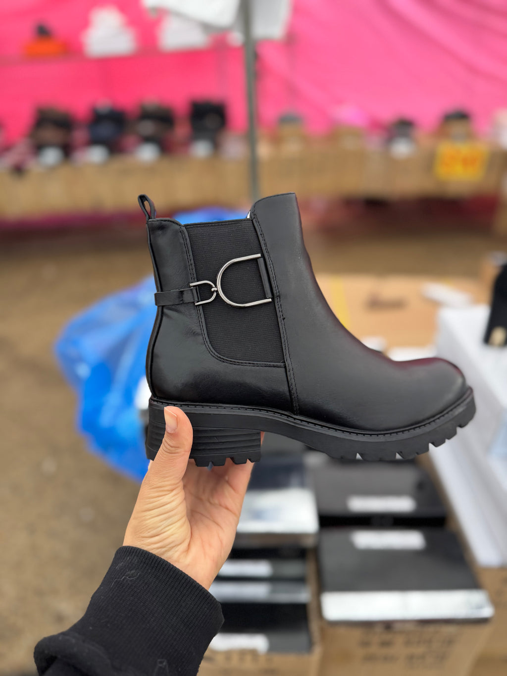 Ladies Cute Ankle Boots - in Black or Brown