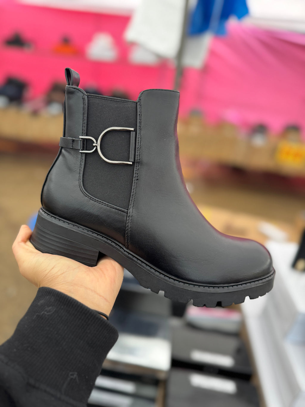 Ladies Cute Ankle Boots - in Black or Brown