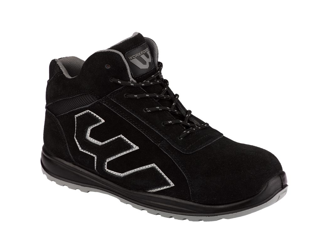 Workforce Black Suede Boot S1P-SRC