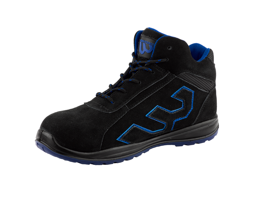 Workforce Black Suede Boot S1P-SRC