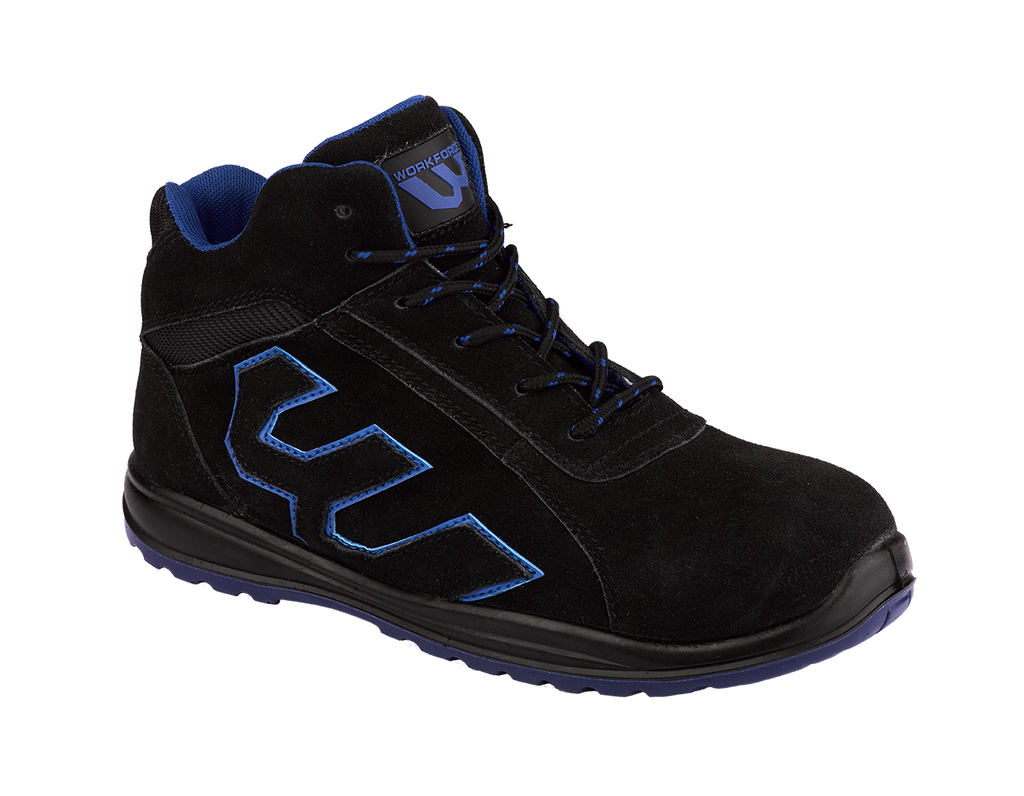 Workforce Black Suede Boot S1P-SRC