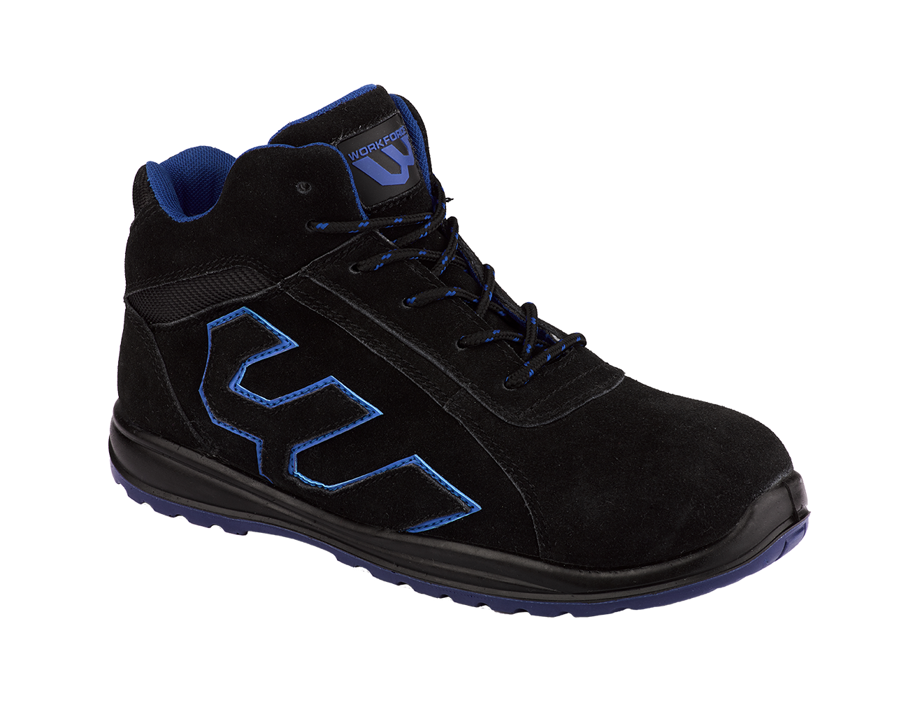 Workforce Black Suede Boot S1P-SRC